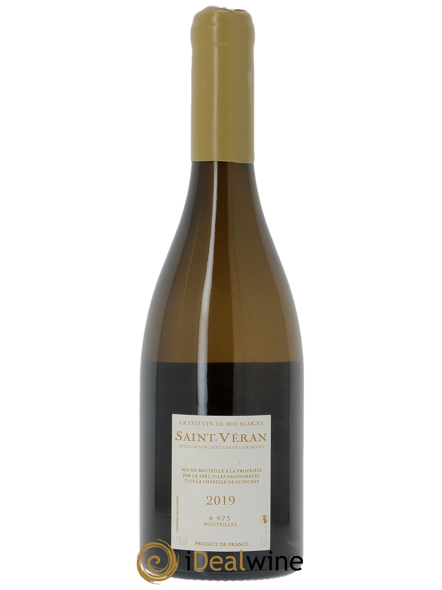 Saint-Véran Jules Desjourneys 2019 - Lote de 1 botella - 1