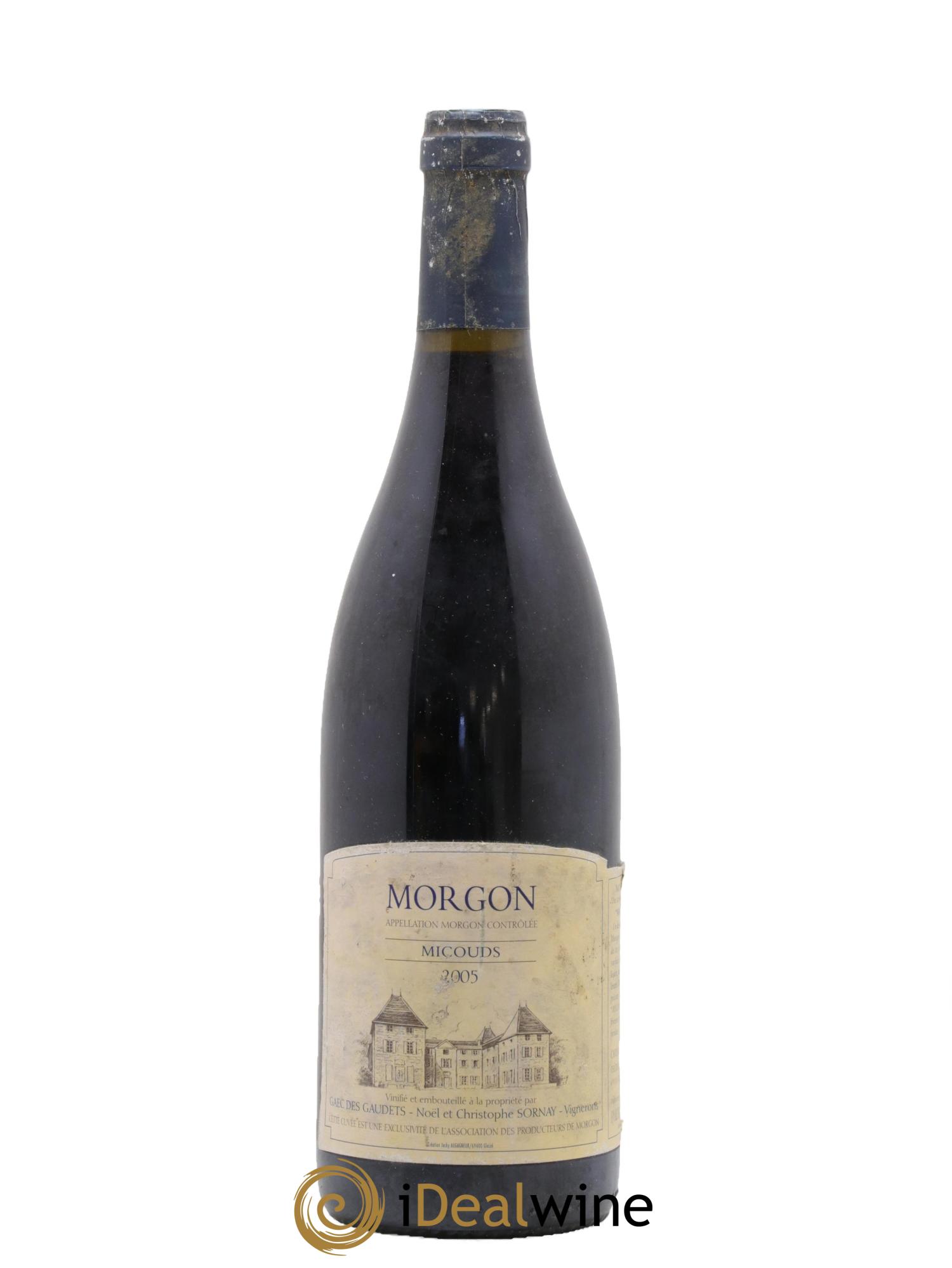 Morgon Micouds Sornay 2005 - Lot de 1 bouteille - 0