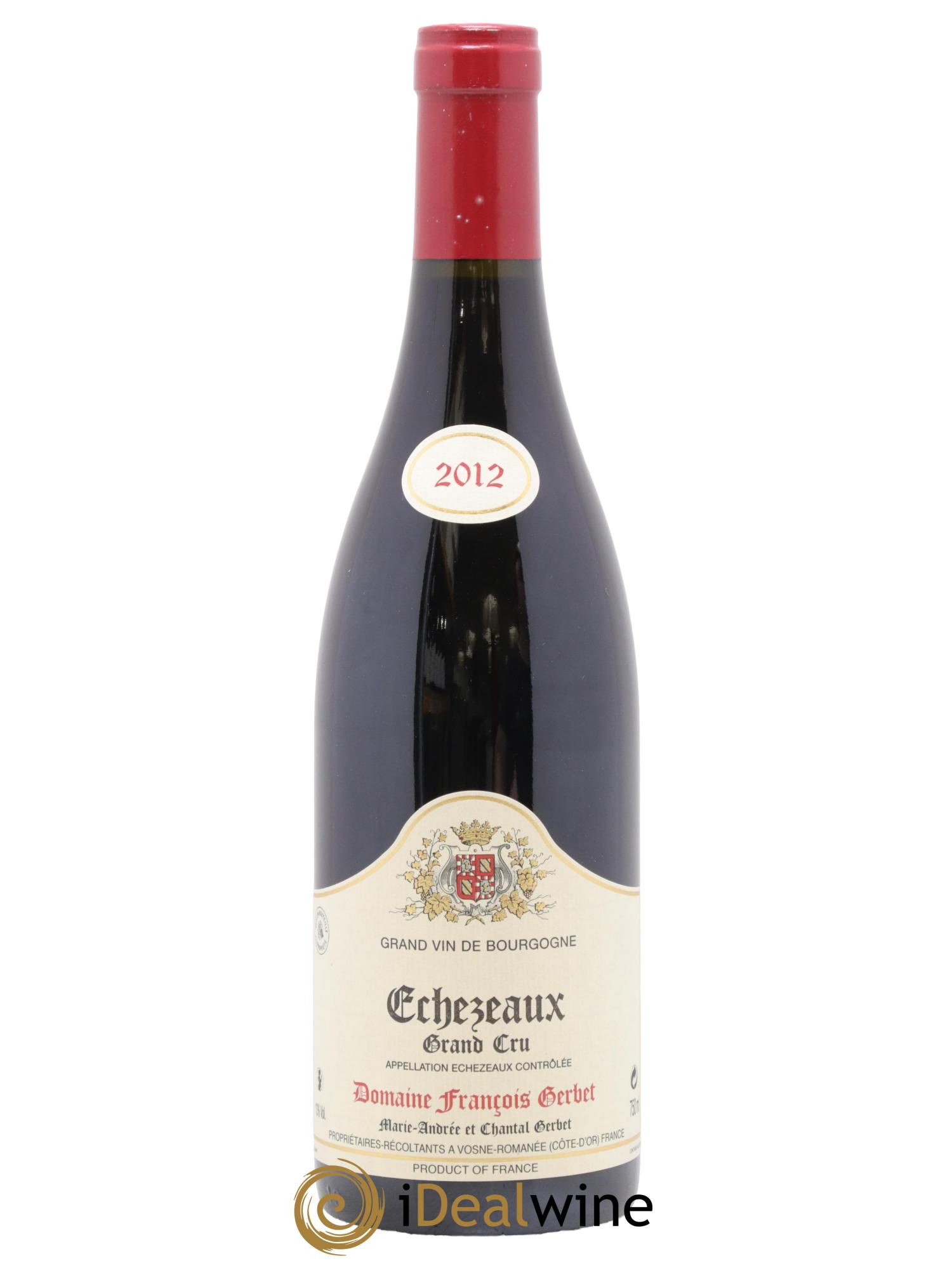 Echezeaux Grand Cru François Gerbet 2012 - Lot of 1 bottle - 0