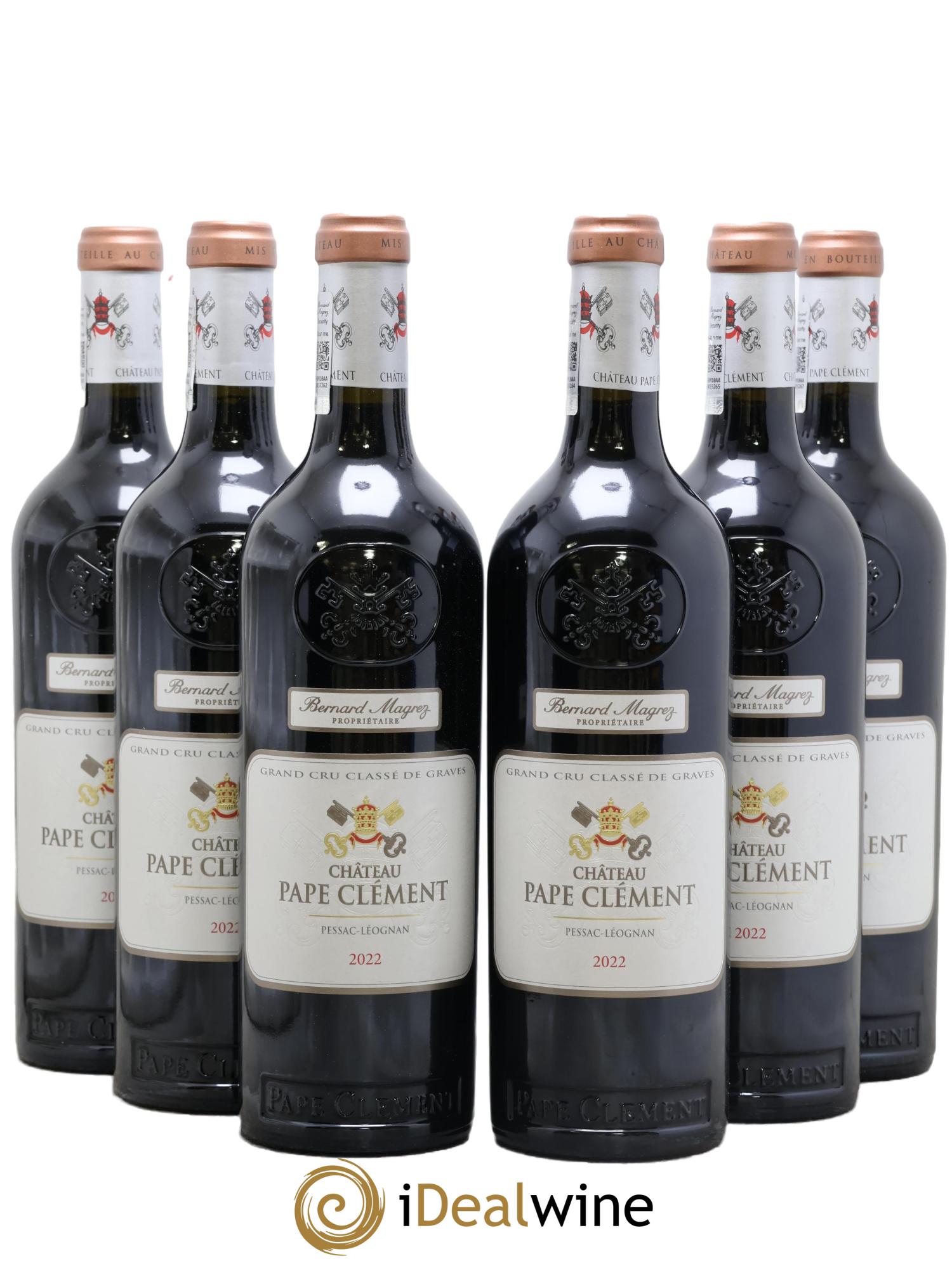 Château Pape Clément Cru Classé de Graves 2022 - Lot of 6 bottles - 0