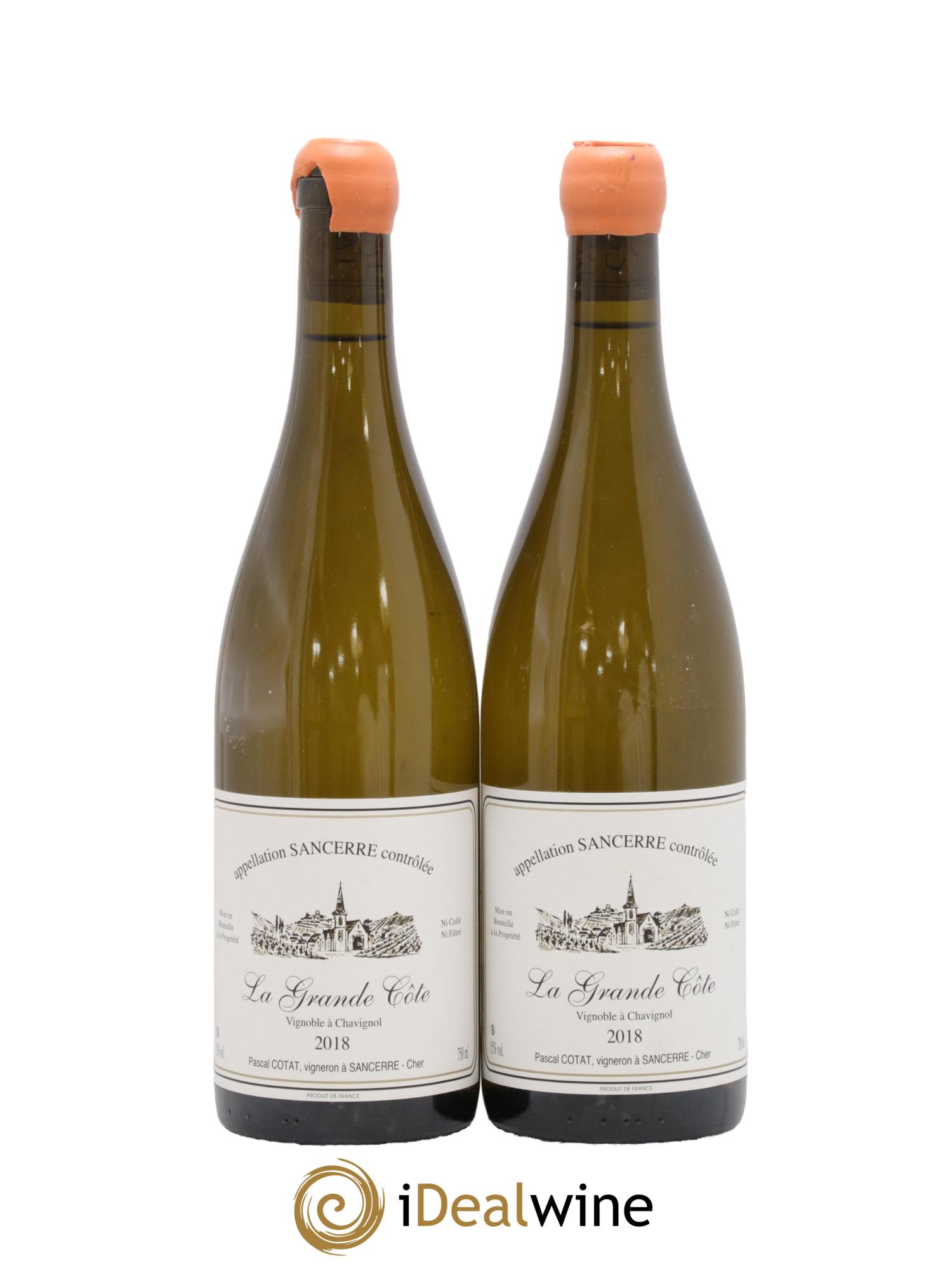 Sancerre La Grande Côte Pascal Cotat 2018 - Lot de 2 bouteilles - 0