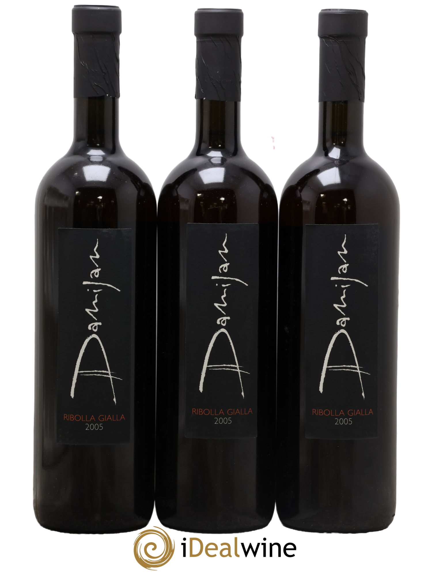 Venezia Giulia IGT Damijan Podversic Ribolla Gialla 2005 - Lot de 3 bouteilles - 0