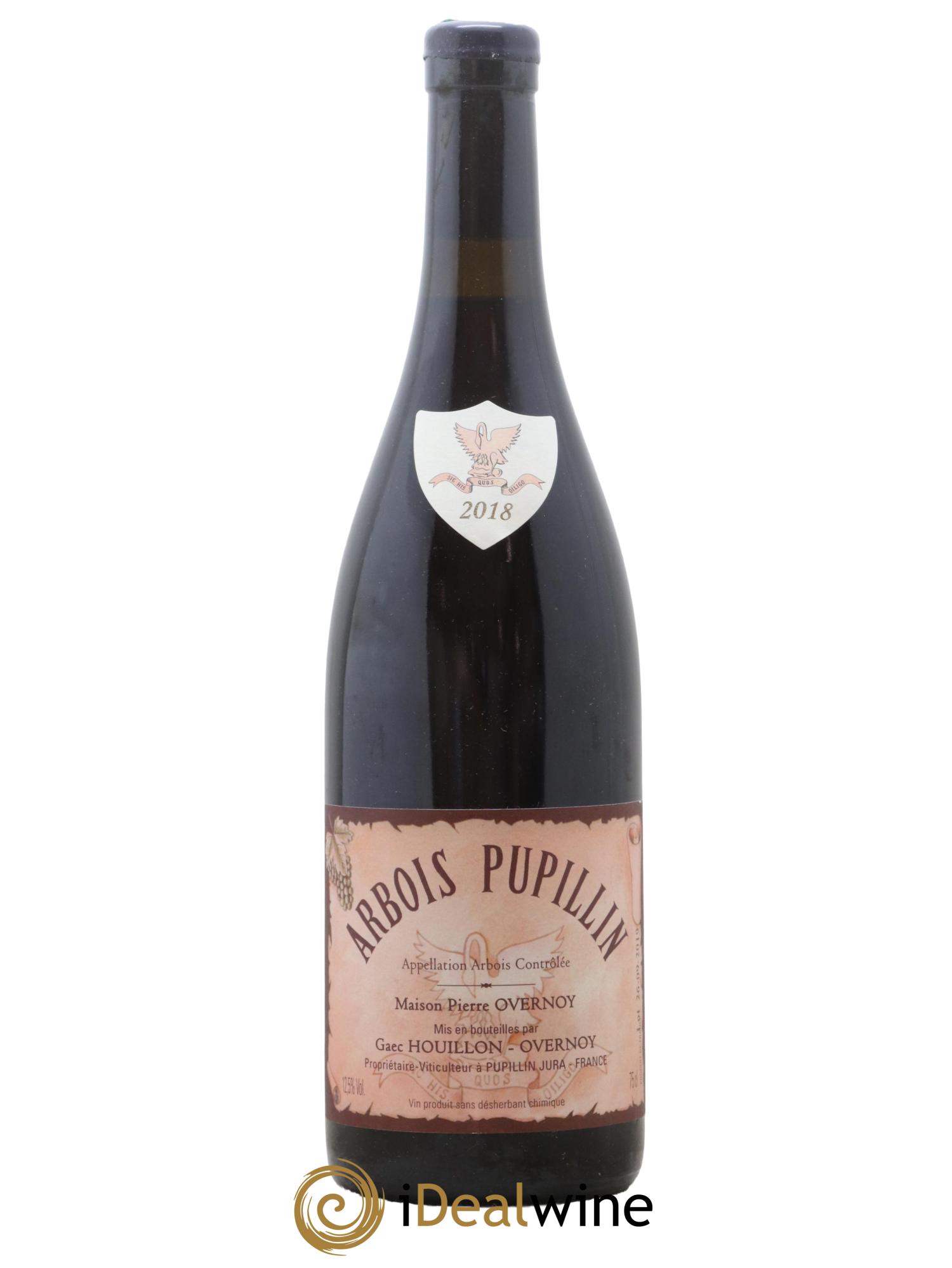 Arbois-Pupillin Ploussard Trousseau (cire violette) Overnoy-Houillon (Domaine) 2018 - Lot de 1 bouteille - 0