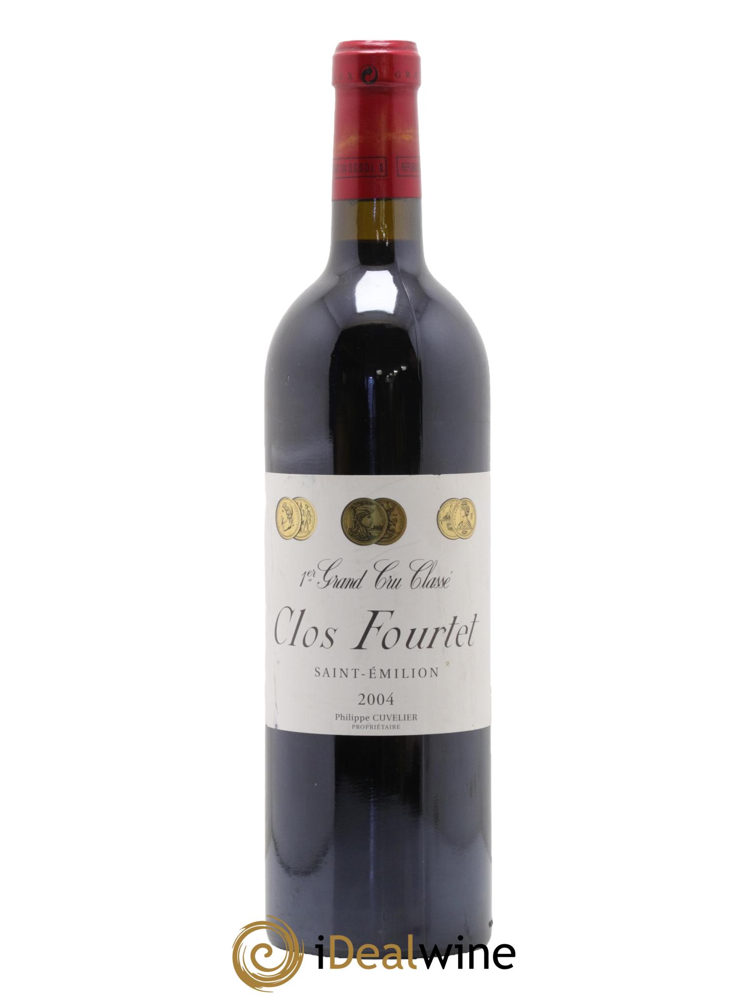 Clos Fourtet 1er Grand Cru Classé B 2004 - Posten von 1 Flasche - 0