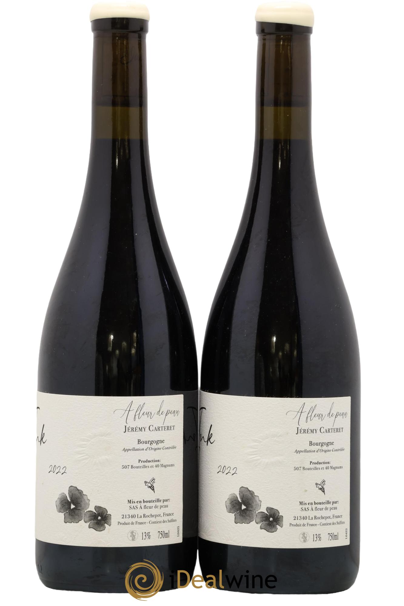 Bourgogne Ink Jérémy Carteret 2022 - Lot de 2 bouteilles - 1