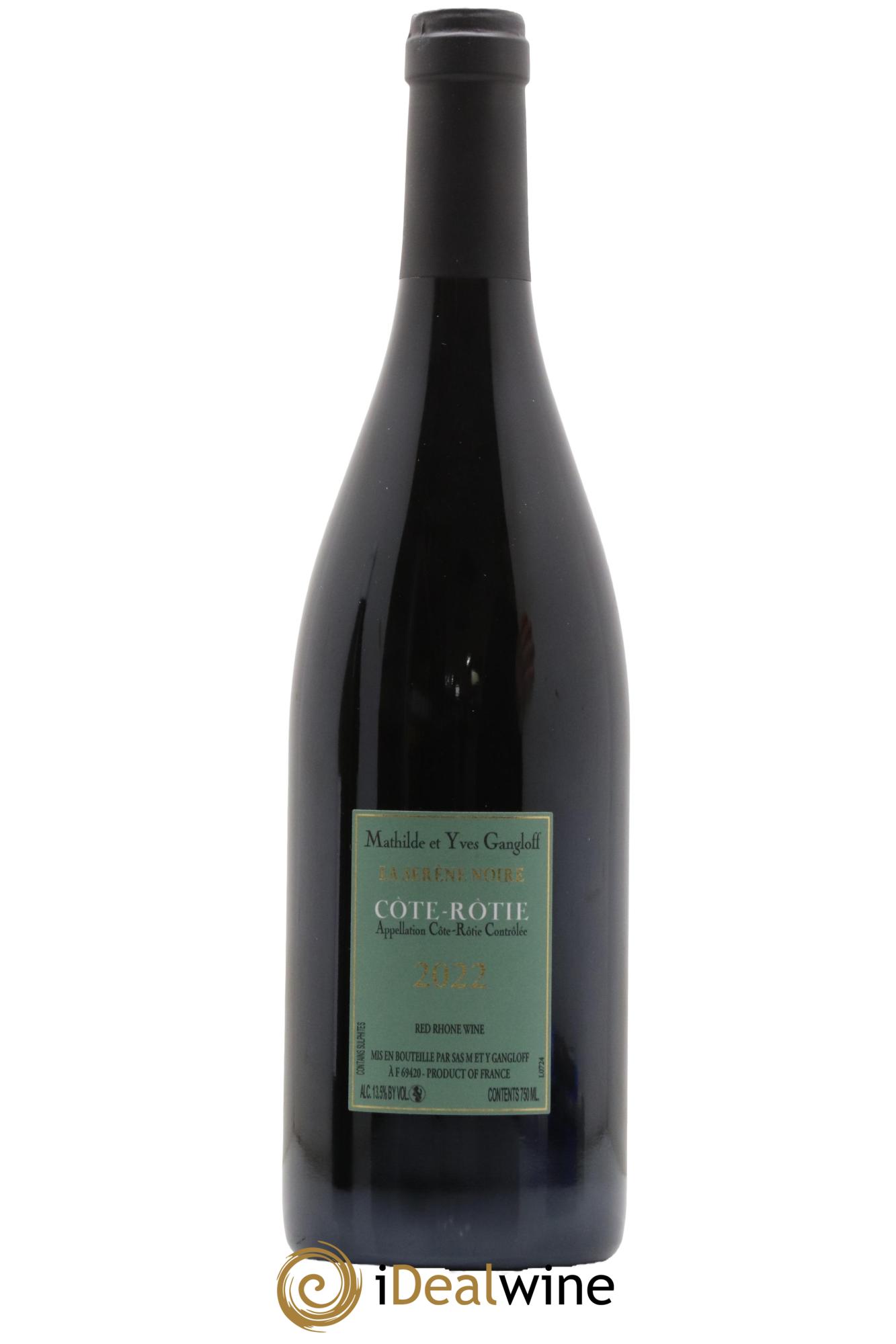 Côte-Rôtie La Sereine Noire Gangloff (Domaine) 2022 - Lotto di 1 bottiglia - 1