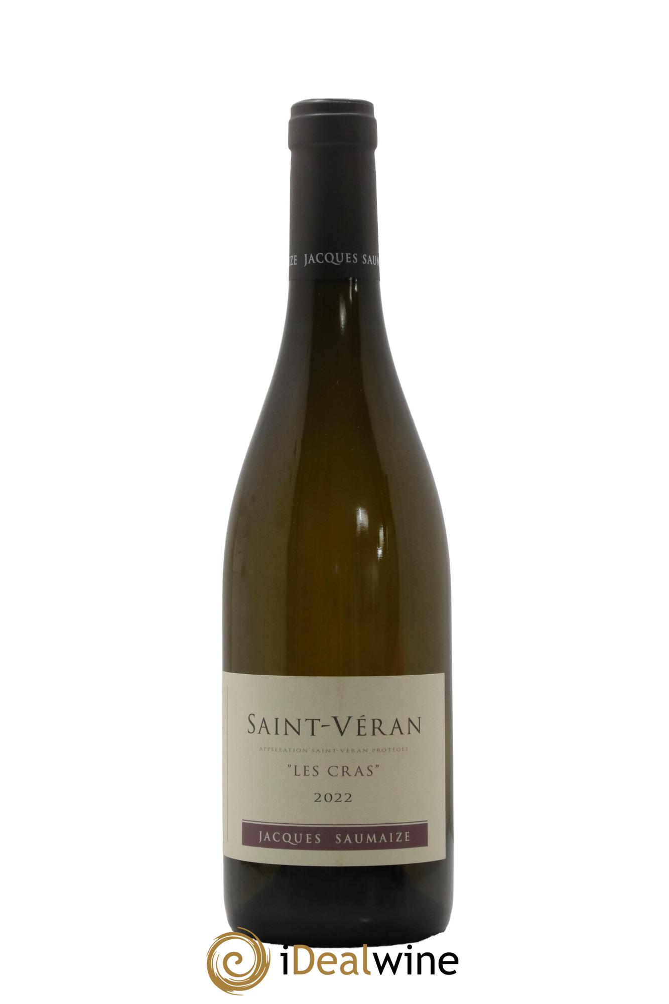 Saint-Véran Les Cras Jacques et Nathalie Saumaize 2022 - Lot de 1 bouteille - 0
