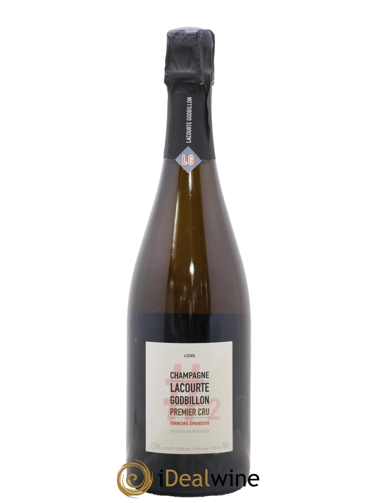 Champagne 1er Cru Extra-Brut Terroirs Epanouis #2 Lacourte Godbillon - Lot de 1 bouteille - 0