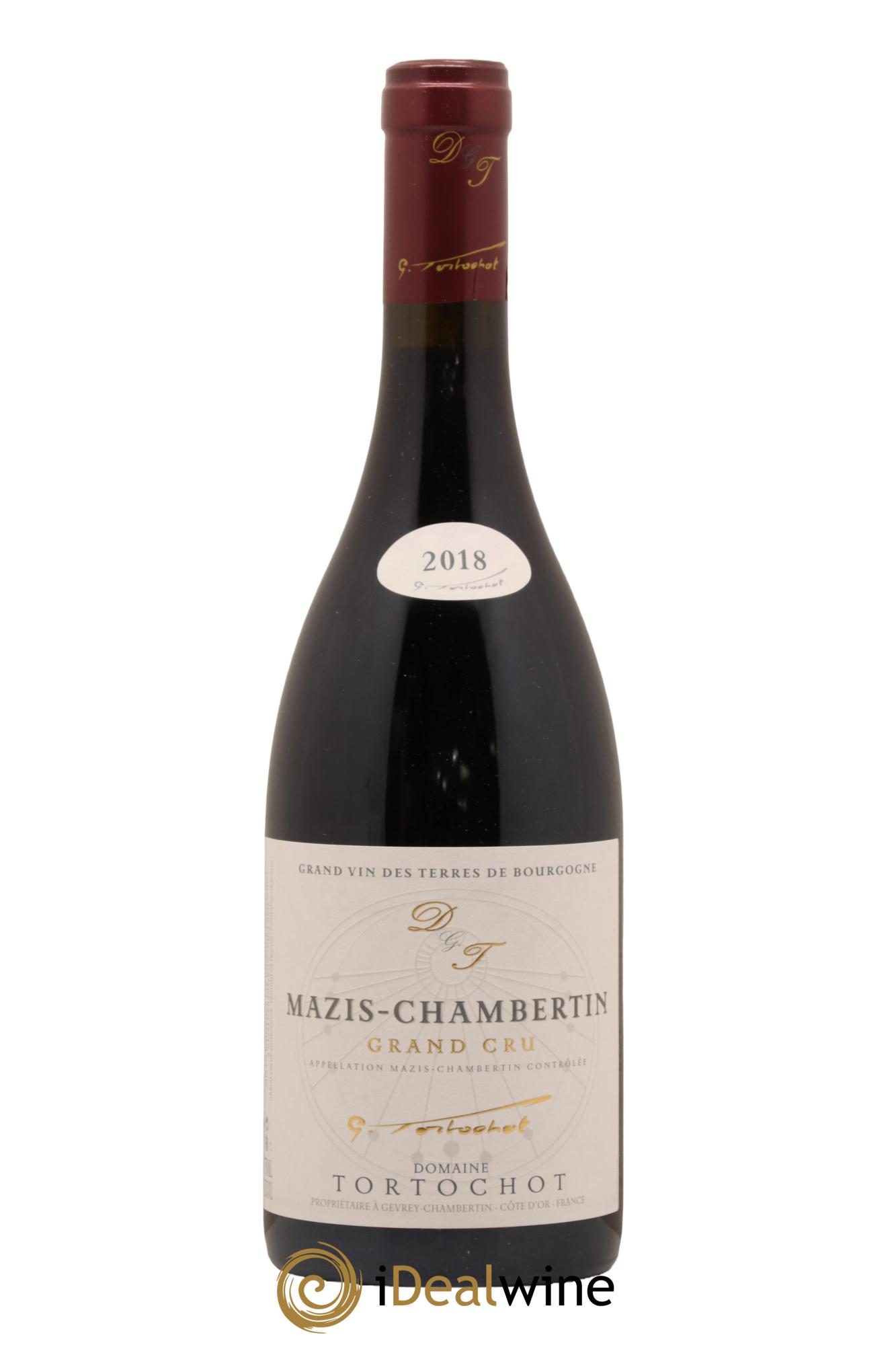 Mazis-Chambertin Grand Cru Tortochot (Domaine) 2018 - Lot de 1 bouteille - 0
