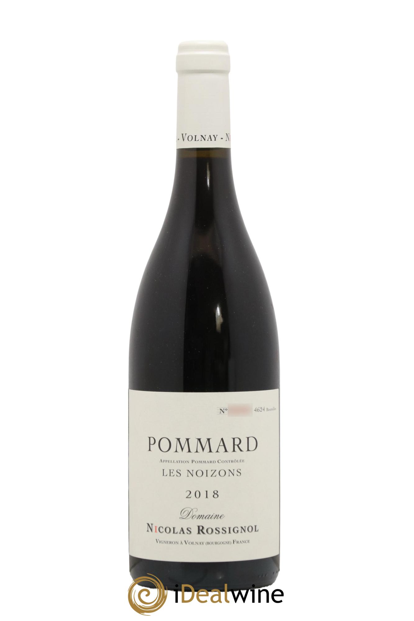 Pommard Les Noizons Domaine Nicolas Rossignol 2018 - Lot de 1 bouteille - 0