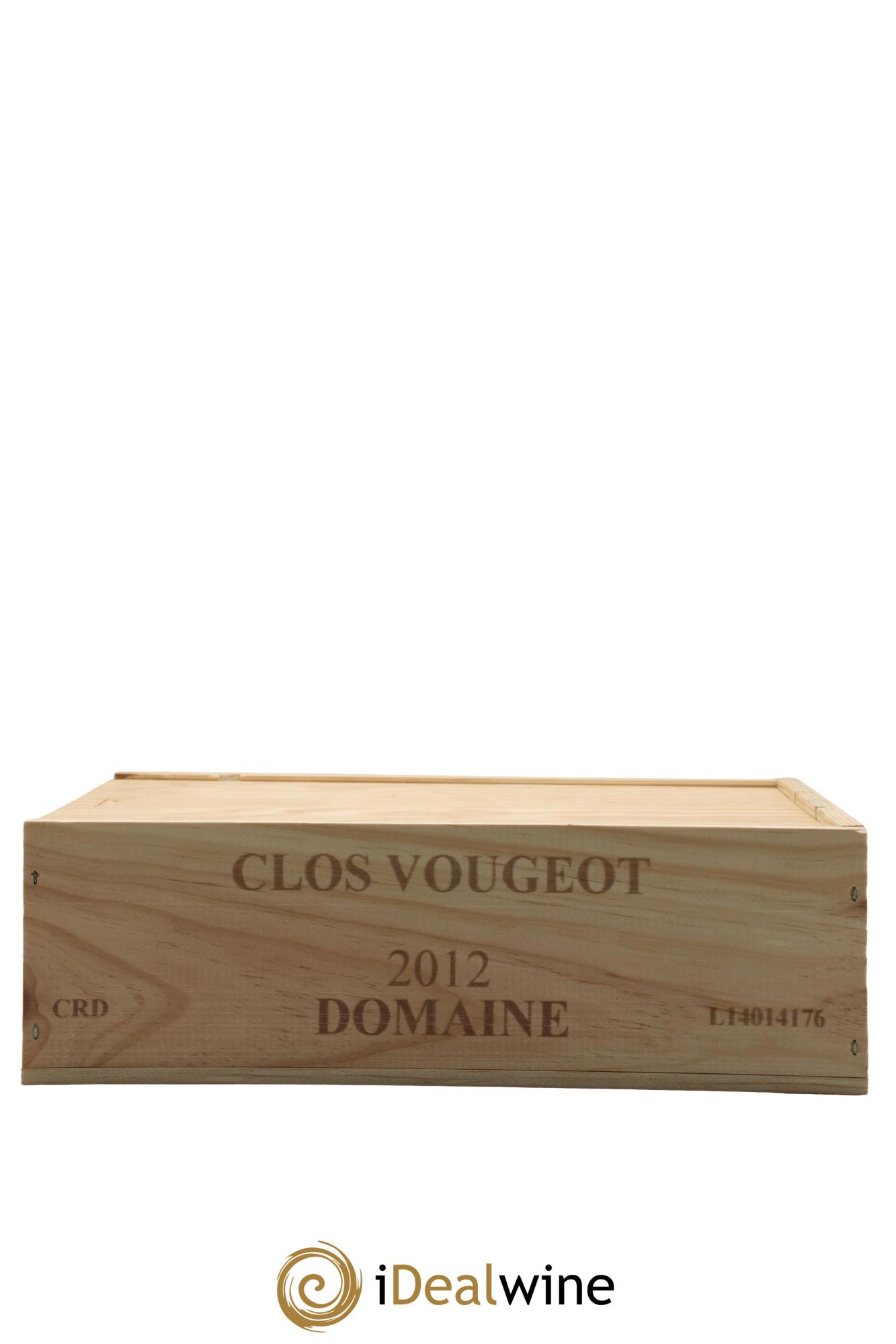 Clos de Vougeot Grand Cru Bouchard Père & Fils 2012 - Lot of 3 bottles - 1