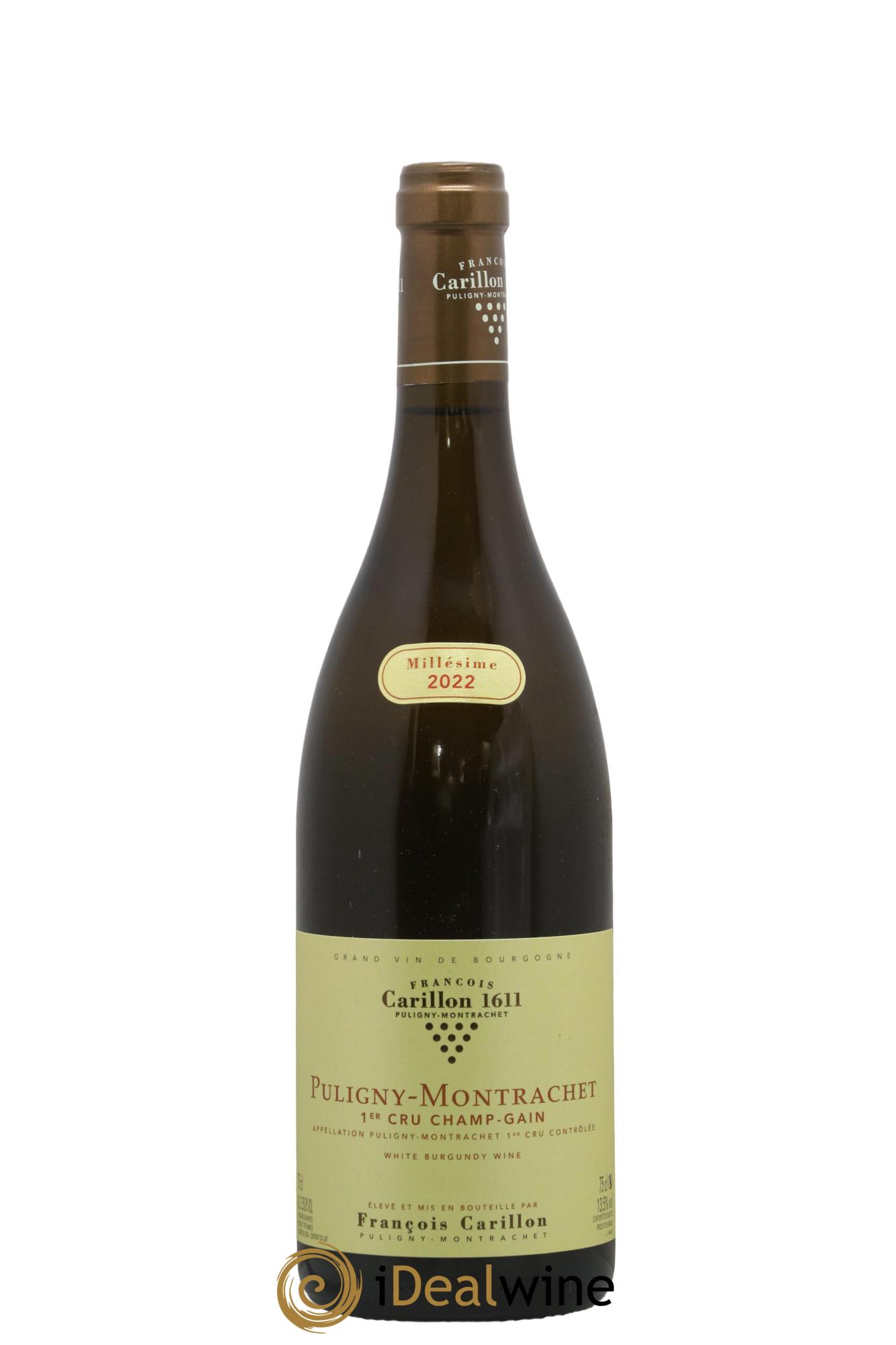 Puligny-Montrachet 1er Cru Champ-Gain François Carillon 2022 - Posten von 1 Flasche - 0