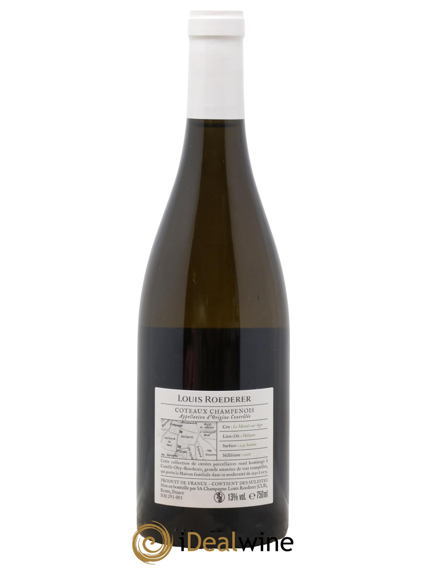 Coteaux Champenois Hommage Camille Louis Roederer 2018 - Lot de 1 bouteille - 1