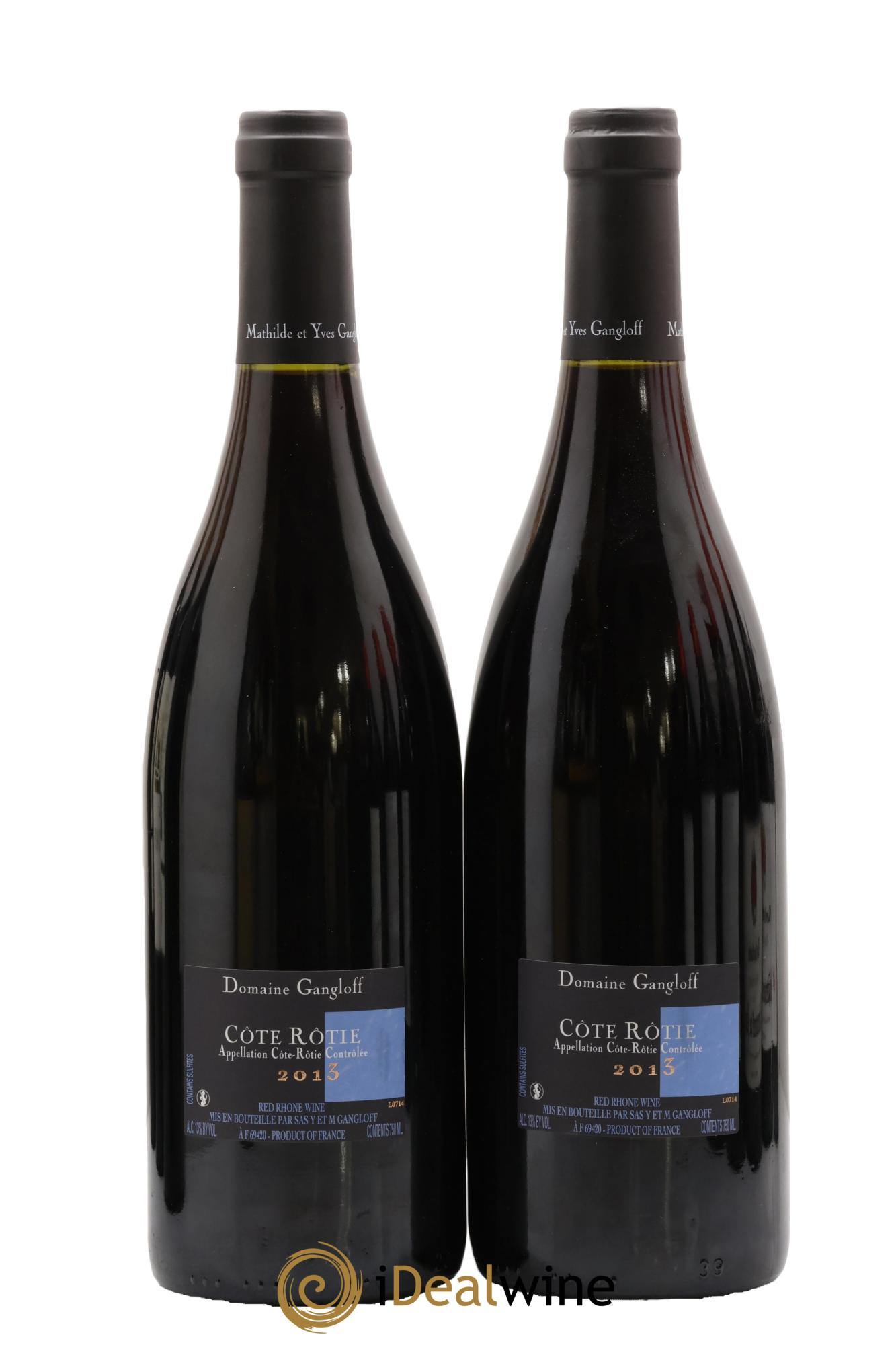Côte-Rôtie La Barbarine Gangloff (Domaine) 2013 - Lotto di 2 bottiglie - 1