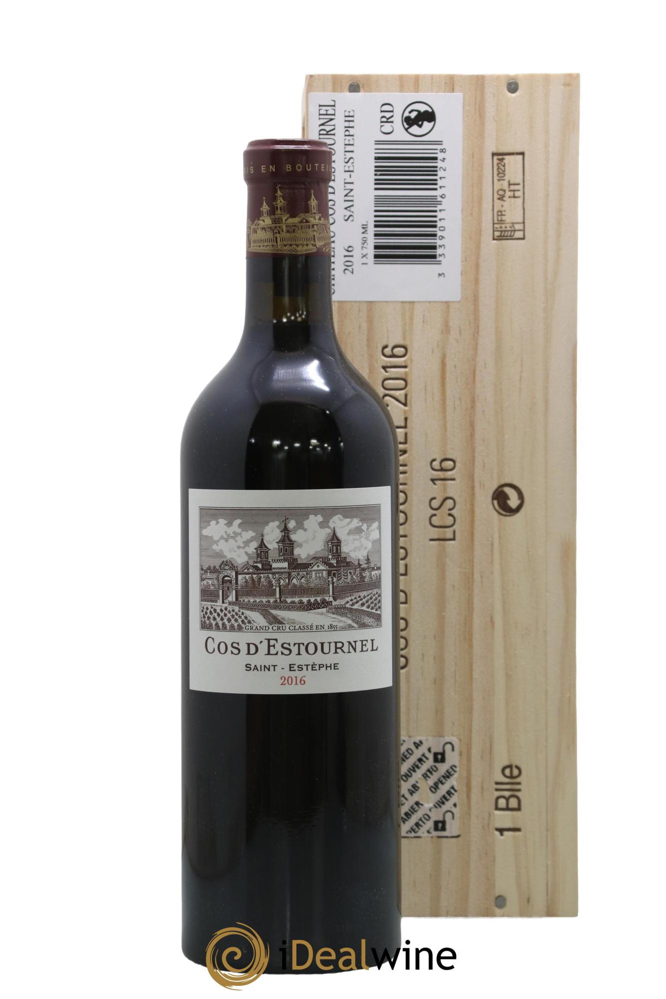 Cos d'Estournel 2ème Grand Cru Classé 2016 - Lot de 1 bouteille - 0