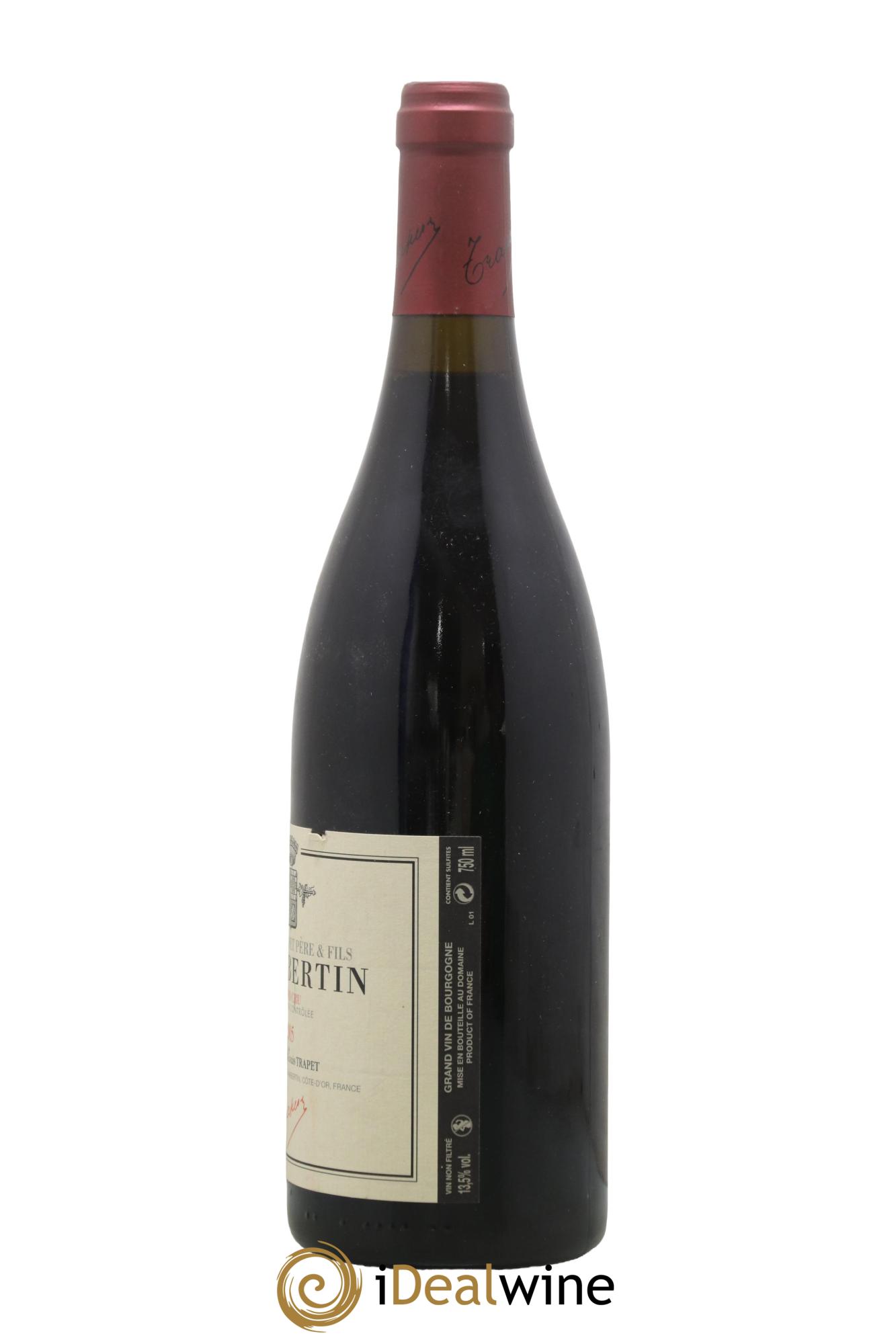 Chambertin Grand Cru Domaine Trapet 2005 - Lot de 1 bouteille - 1