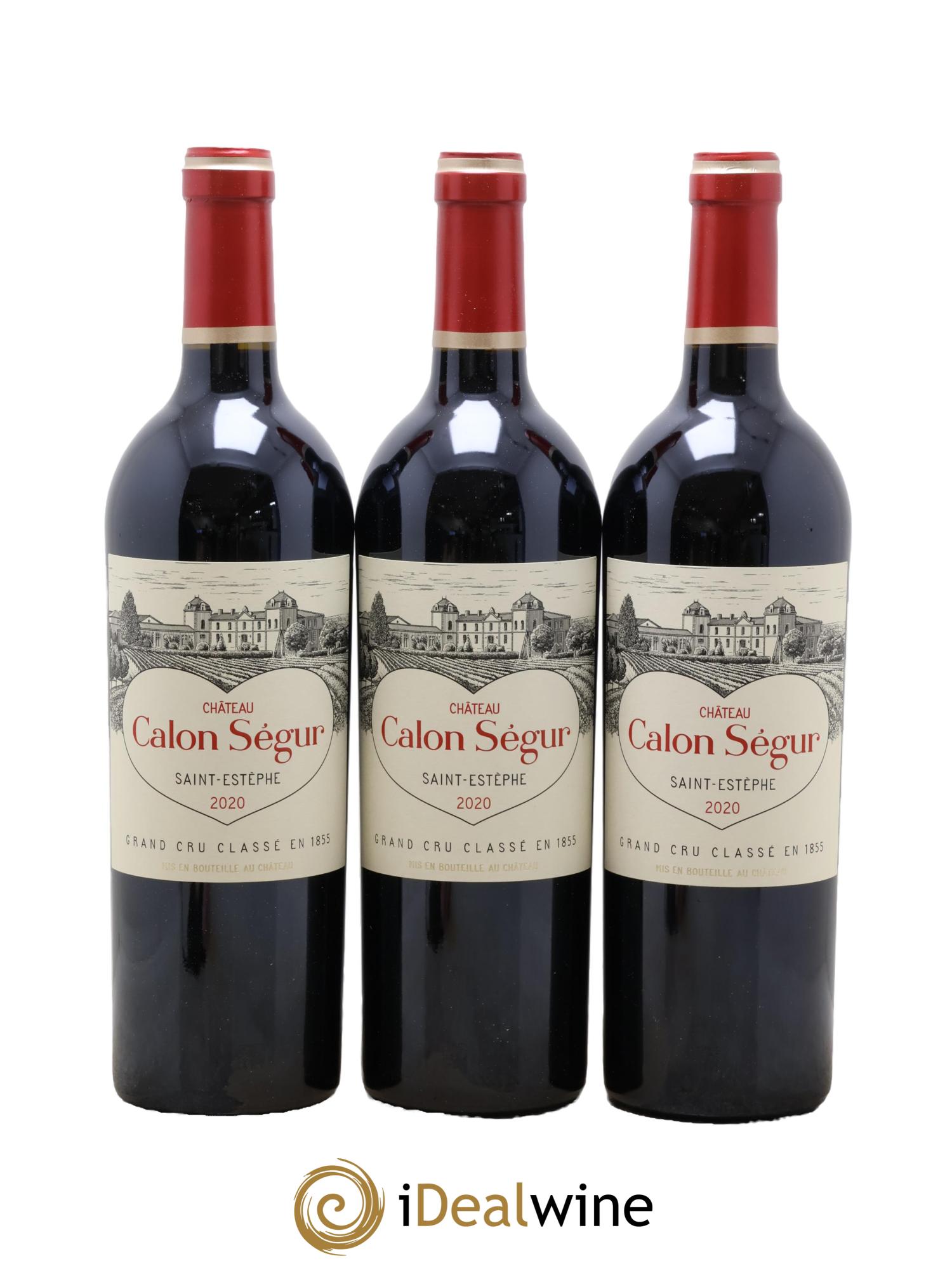 Château Calon Ségur 3ème Grand Cru Classé 2020 - Lotto di 6 bottiglie - 1