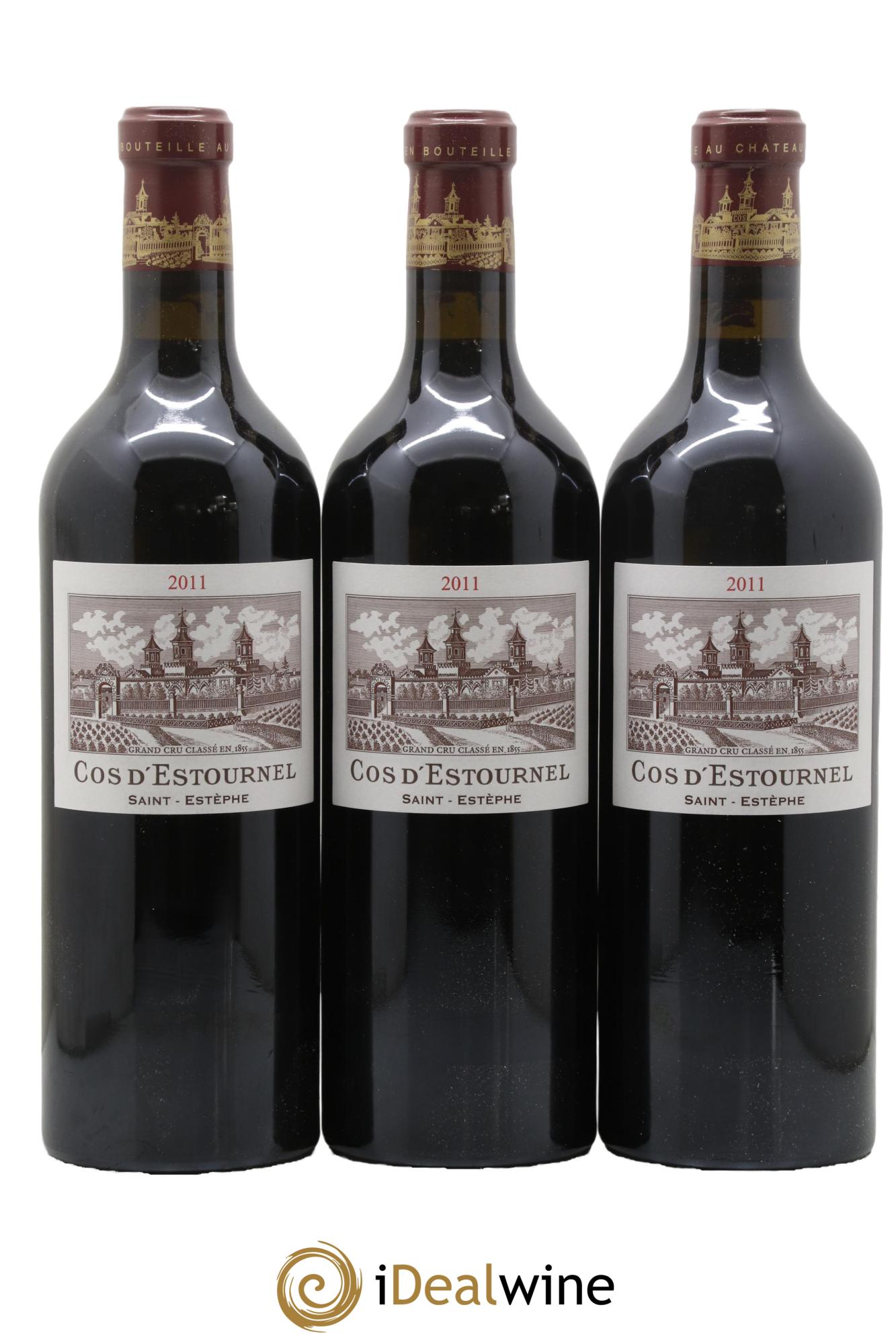 Cos d'Estournel 2ème Grand Cru Classé 2011 - Lot de 3 bouteilles - 0
