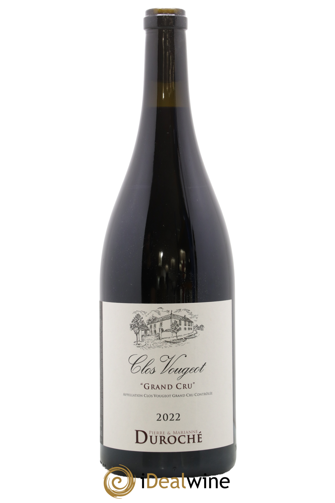 Clos de Vougeot Grand Cru Duroché 2022 - Lot of 1 magnum - 0