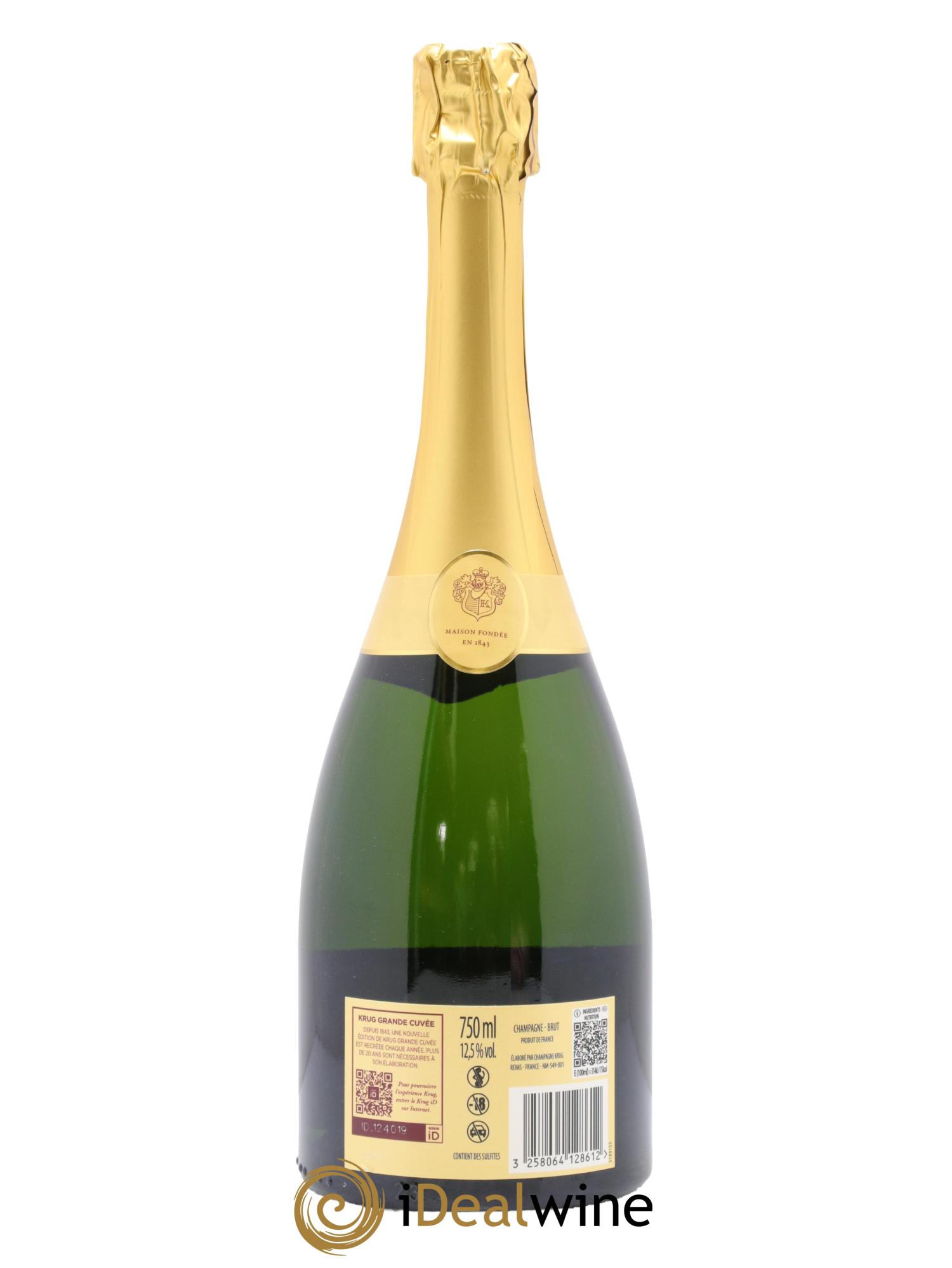 Grande Cuvée Brut - 173ème édition Krug - Lot of 1 bottle - 1