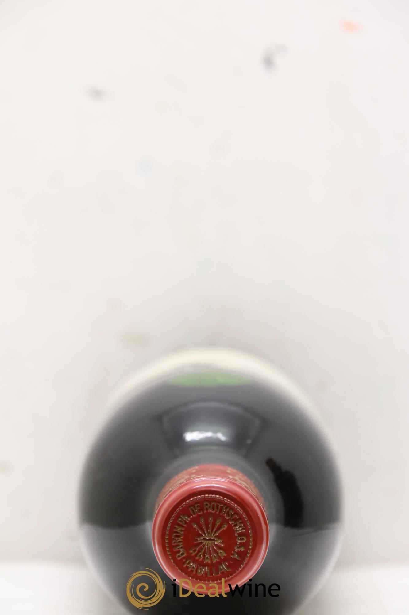 Château Mouton Rothschild 1er Grand Cru Classé 1986 - Lot de 3 bouteilles - 1