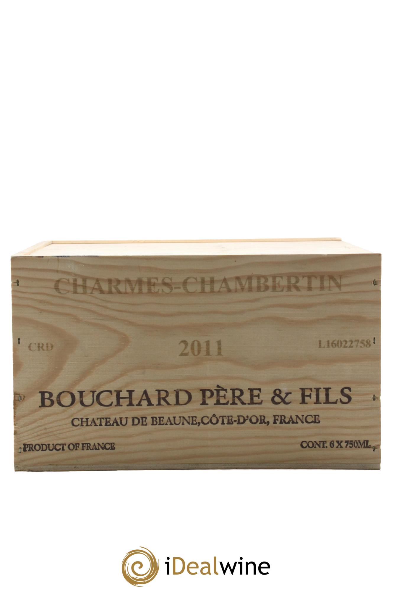 Charmes-Chambertin Grand Cru Bouchard Père & Fils 2011 - Lot de 6 bouteilles - 5