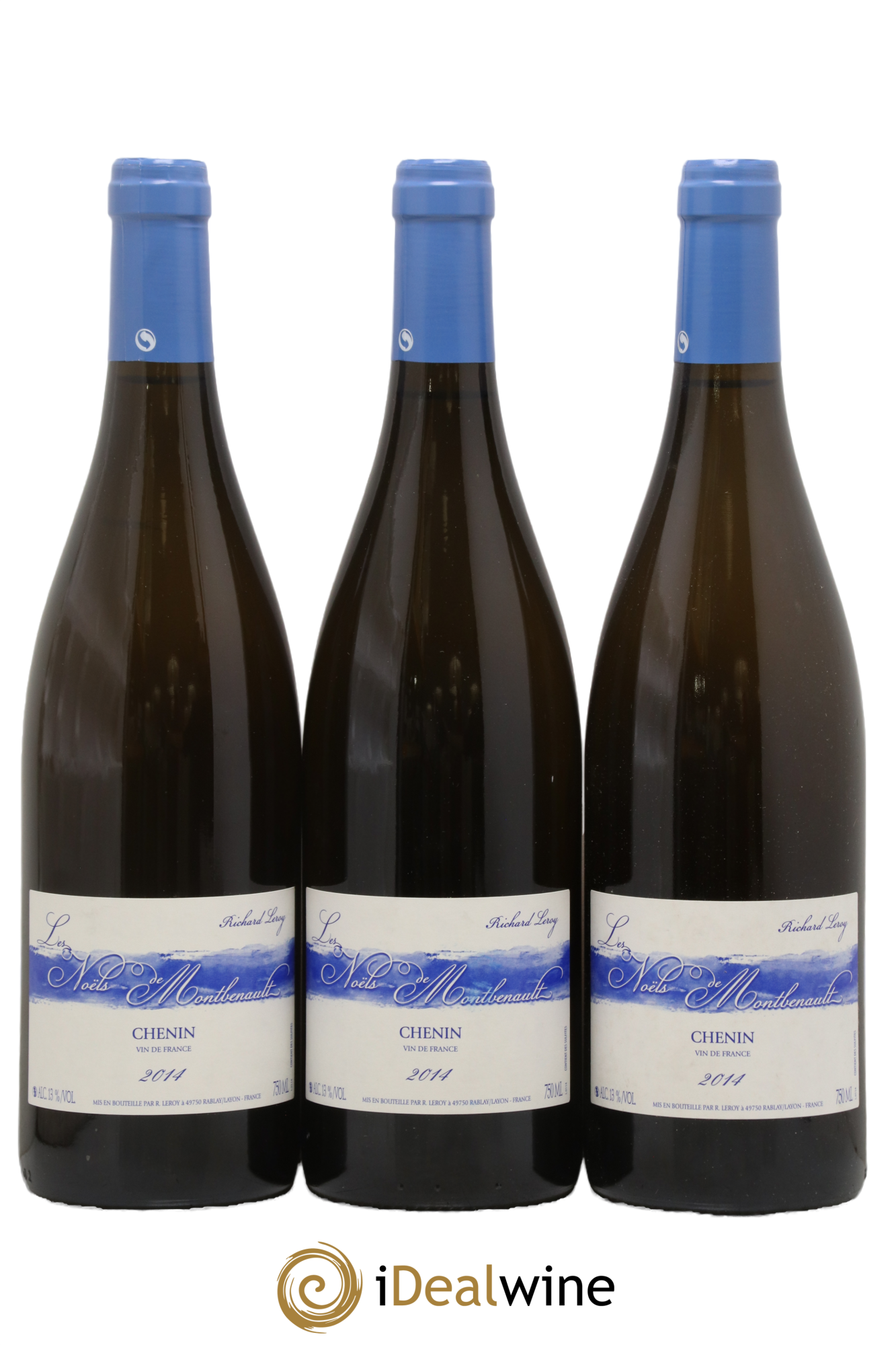 Vin de France Les Noëls de Montbenault Richard Leroy 2014 - Posten von 3 Flaschen - 0