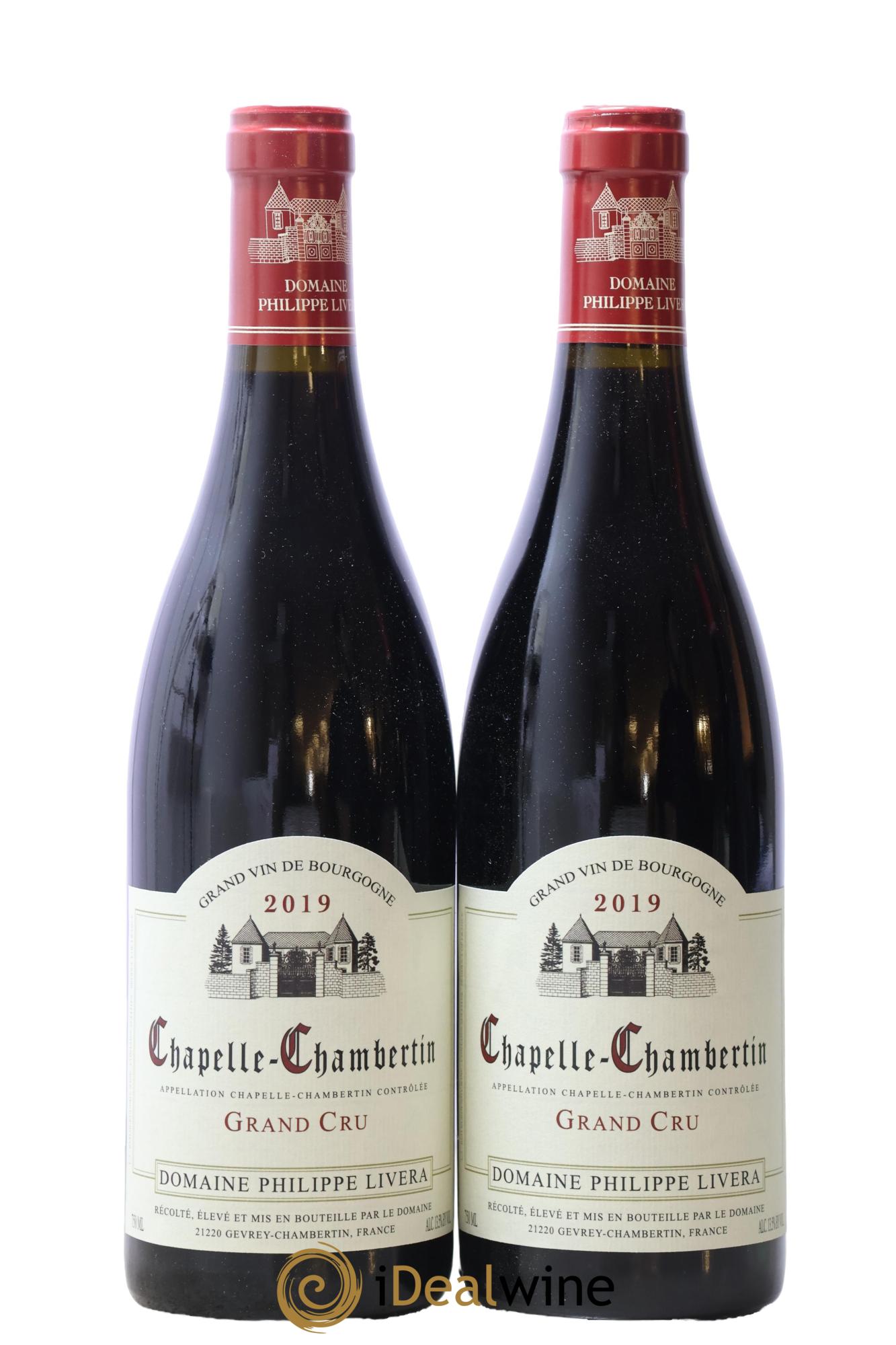 Chapelle-Chambertin Grand Cru Tilleuls (Domaine des) - Philippe Livera 2019 - Lot de 2 bouteilles - 0