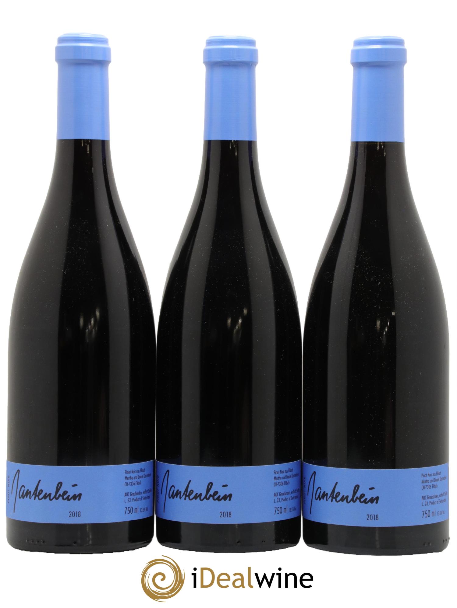 Suisse Pinot Noir Daniel et Martha Gantenbein 2018 - Lot de 3 bouteilles - 1