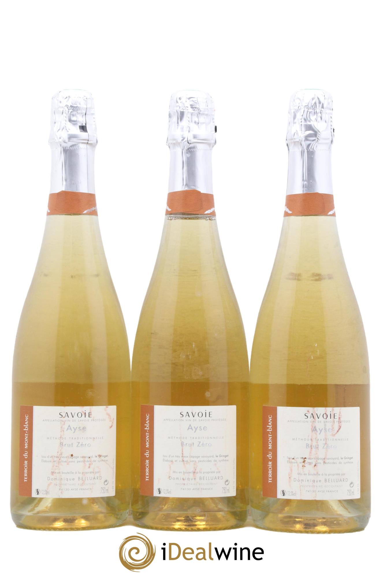Vin de Savoie Ayse - Mont Blanc Domaine Belluard 2015 - Lot de 3 bouteilles - 1