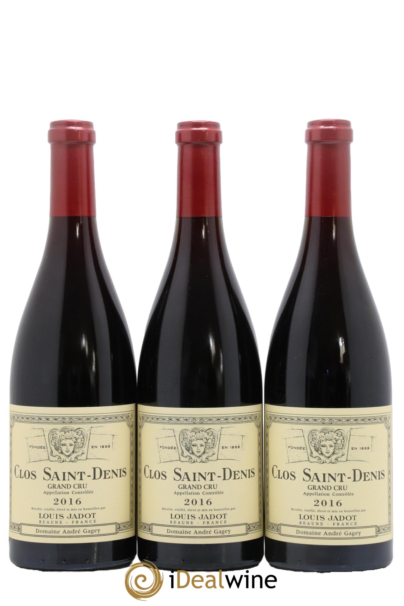 Clos Saint-Denis Grand Cru Maison Louis Jadot  2016 - Lot of 6 bottles - 3