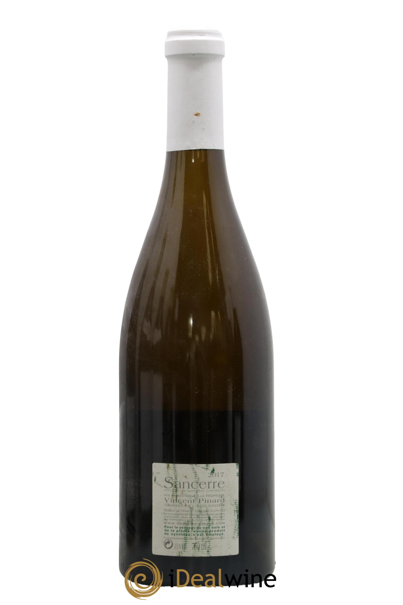 Sancerre Grand Chemarin Vincent Pinard 2017 - Lot de 1 bouteille - 1