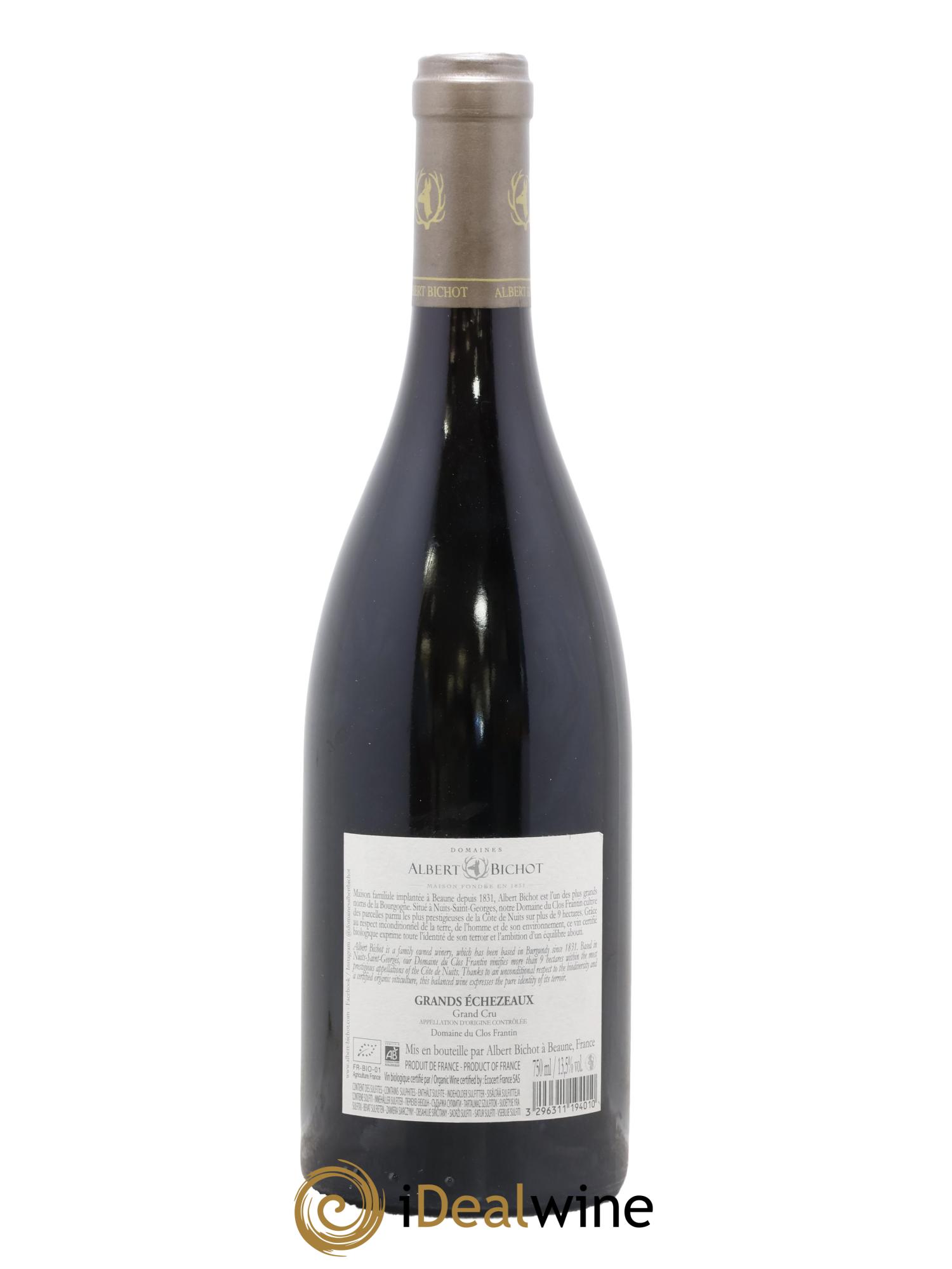 Grands-Echezeaux Grand Cru Clos Frantin - Albert Bichot 2018 - Lote de 1 botella - 1