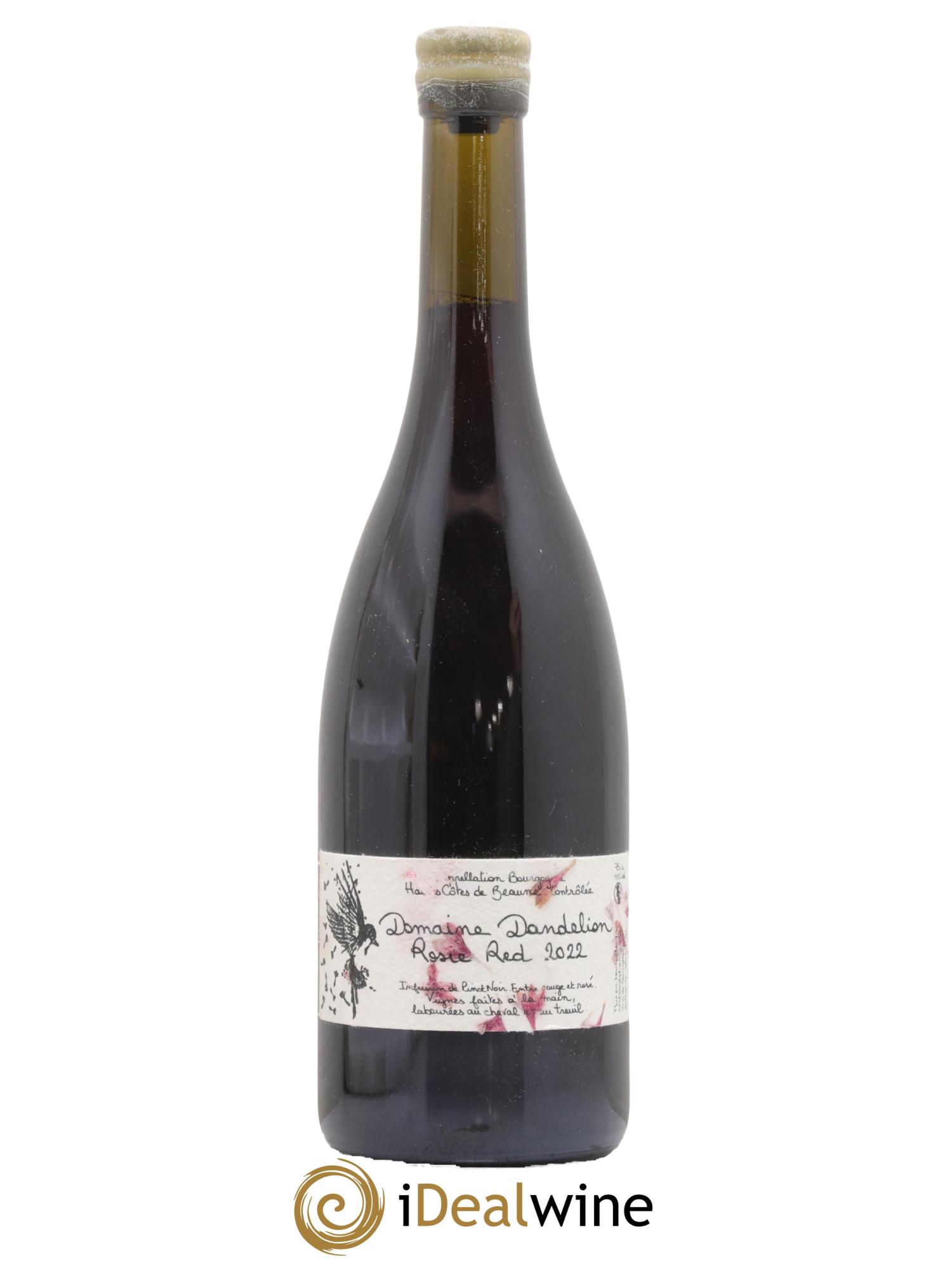 Acheter vin Hautes-Côtes de Beaune Rosie Red Domaine Dandelion