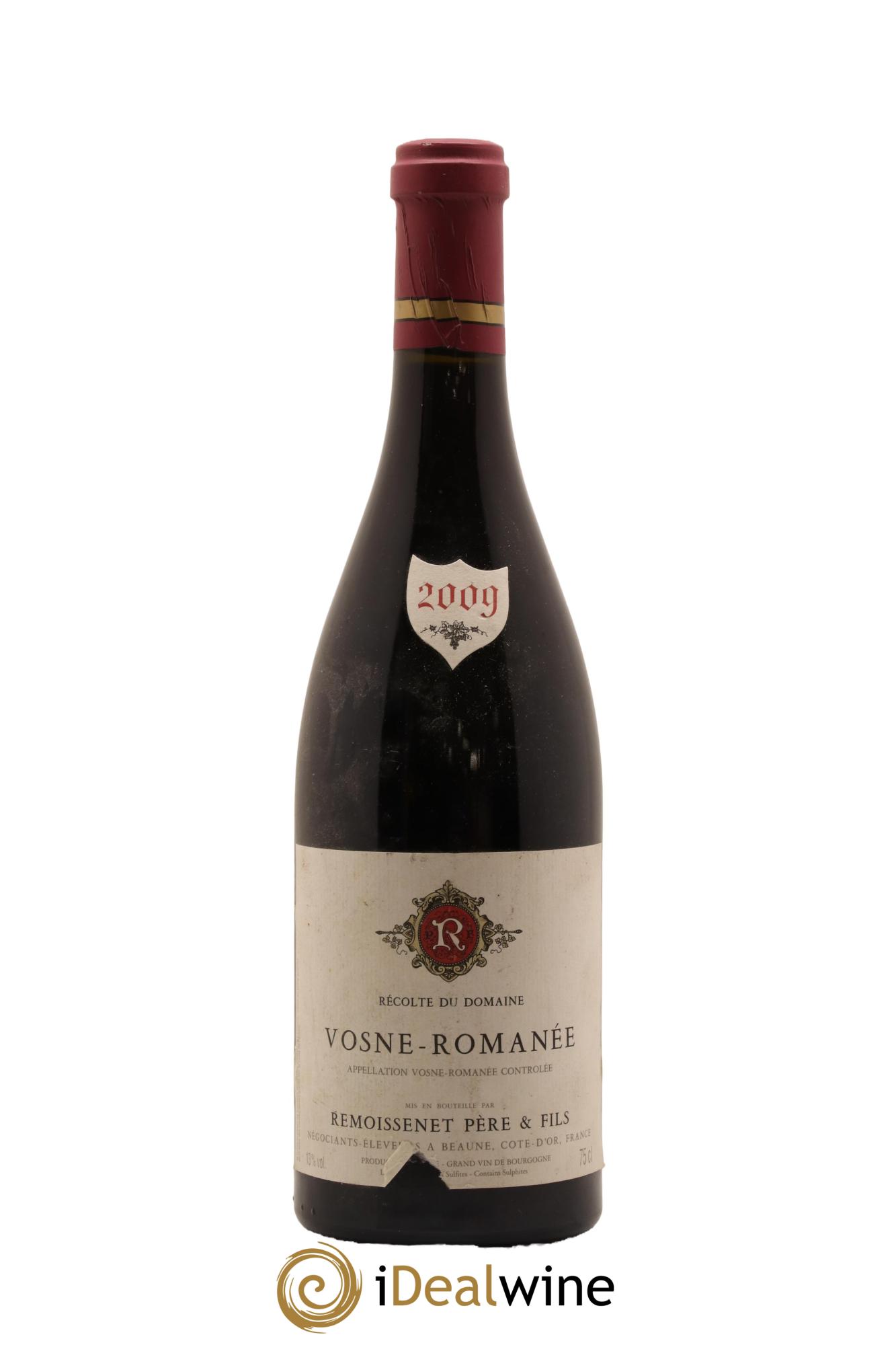 Vosne-Romanée Remoissenet 2009 - Lot de 1 bouteille - 0