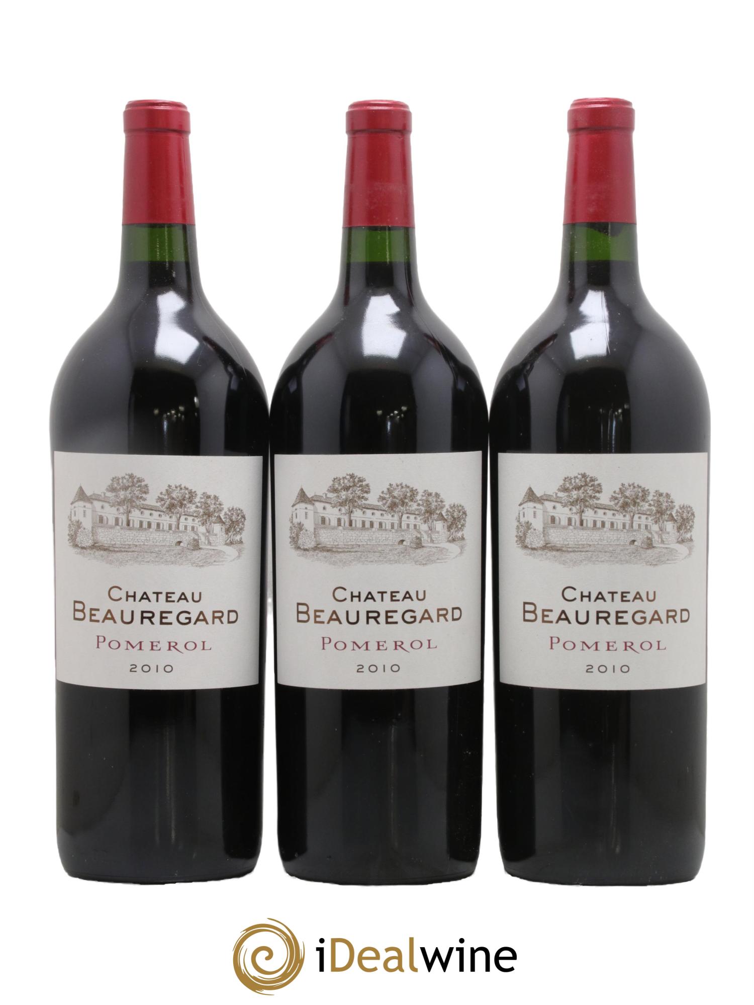 Château Beauregard 2010 - Lotto di 3 magnum - 0