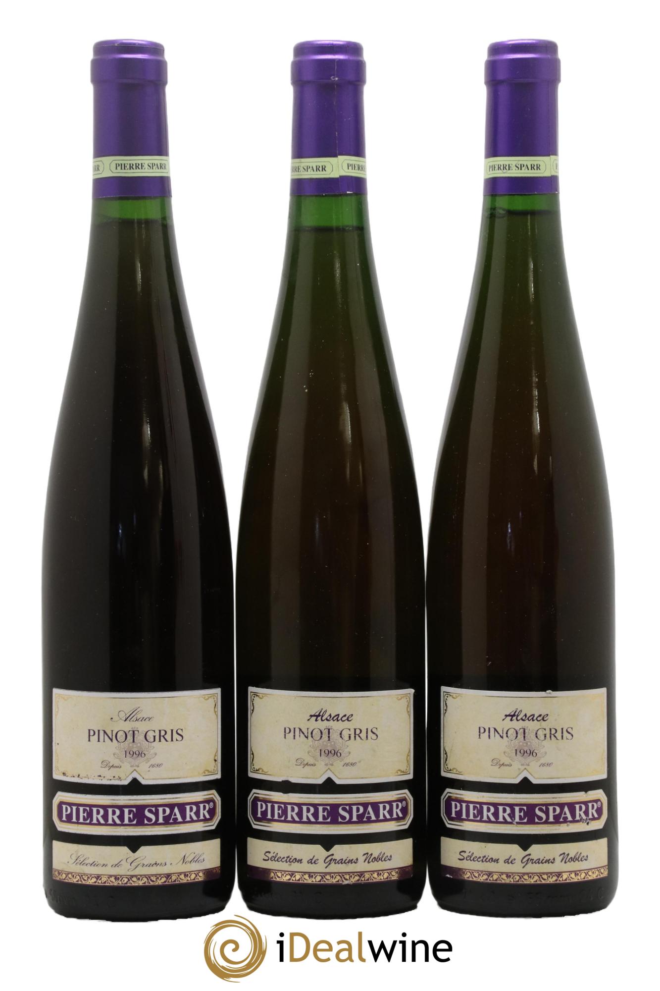 Alsace Grand Cru Schoenenbourg Riesling Pierre Sparr  1996 - Lot de 3 bouteilles - 0