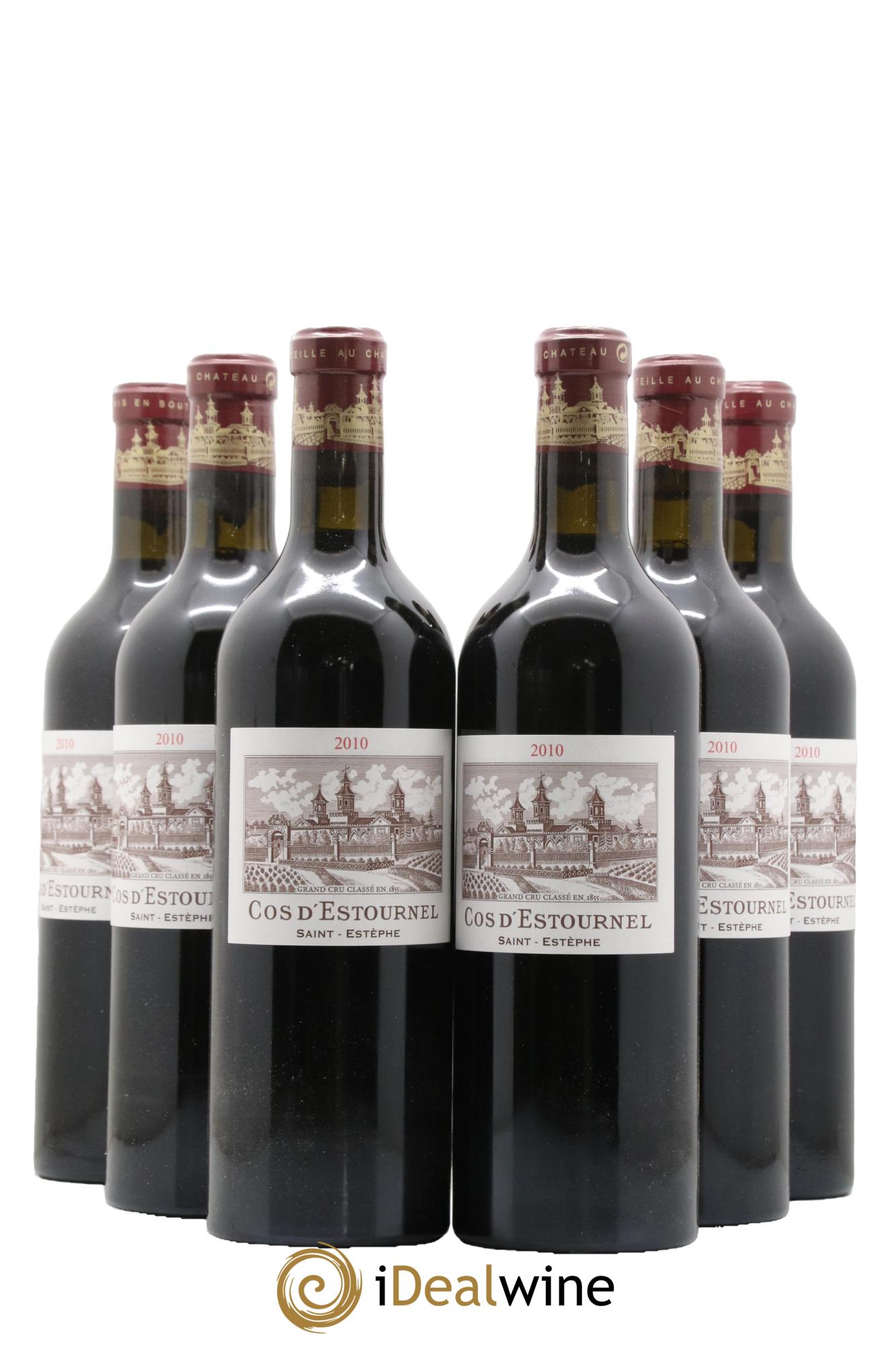 Cos d'Estournel 2ème Grand Cru Classé 2010 - Lot de 6 bouteilles - 0