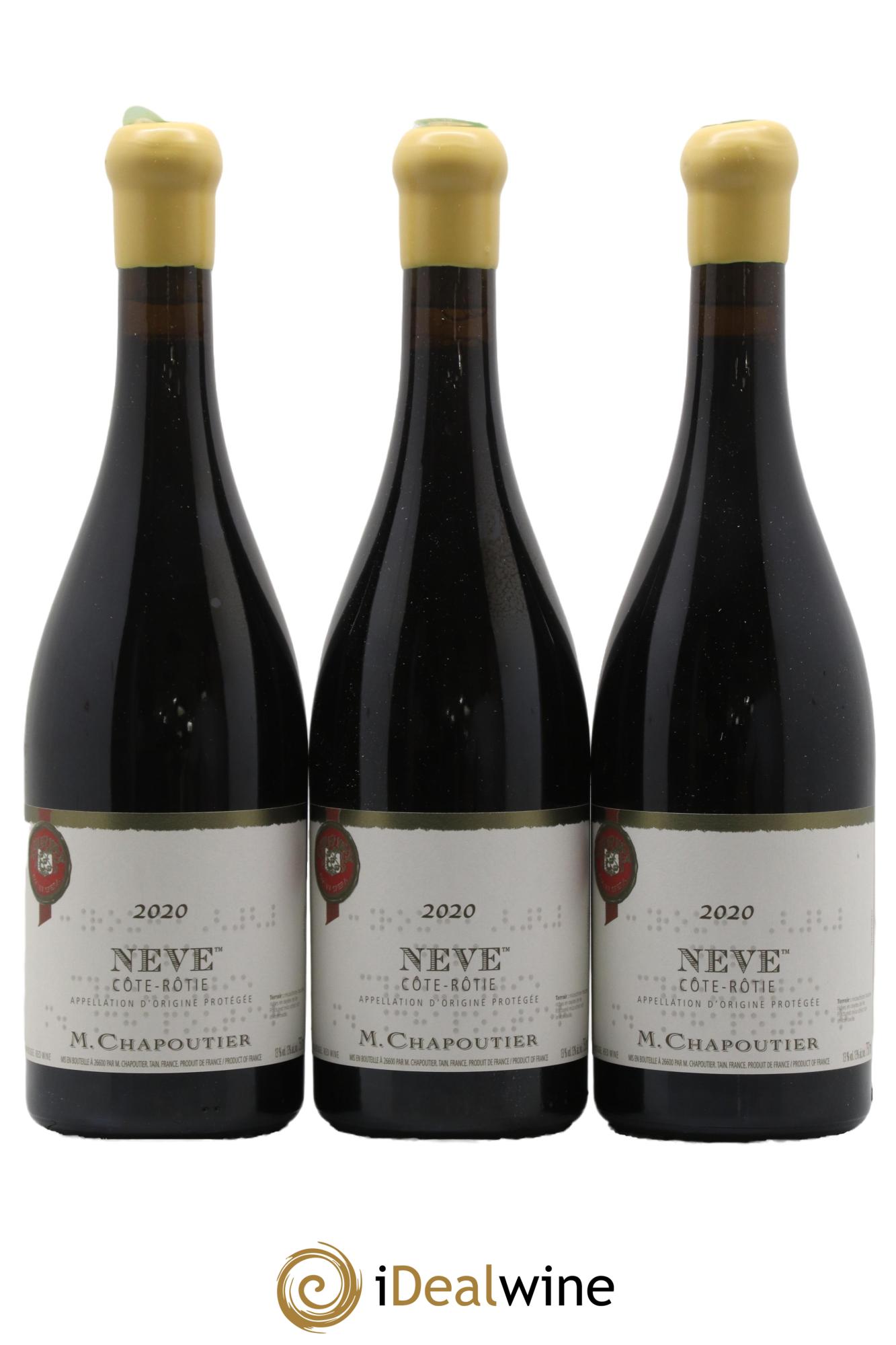 Côte-Rôtie La Neve Chapoutier 2020 - Lotto di 3 bottiglie - 0