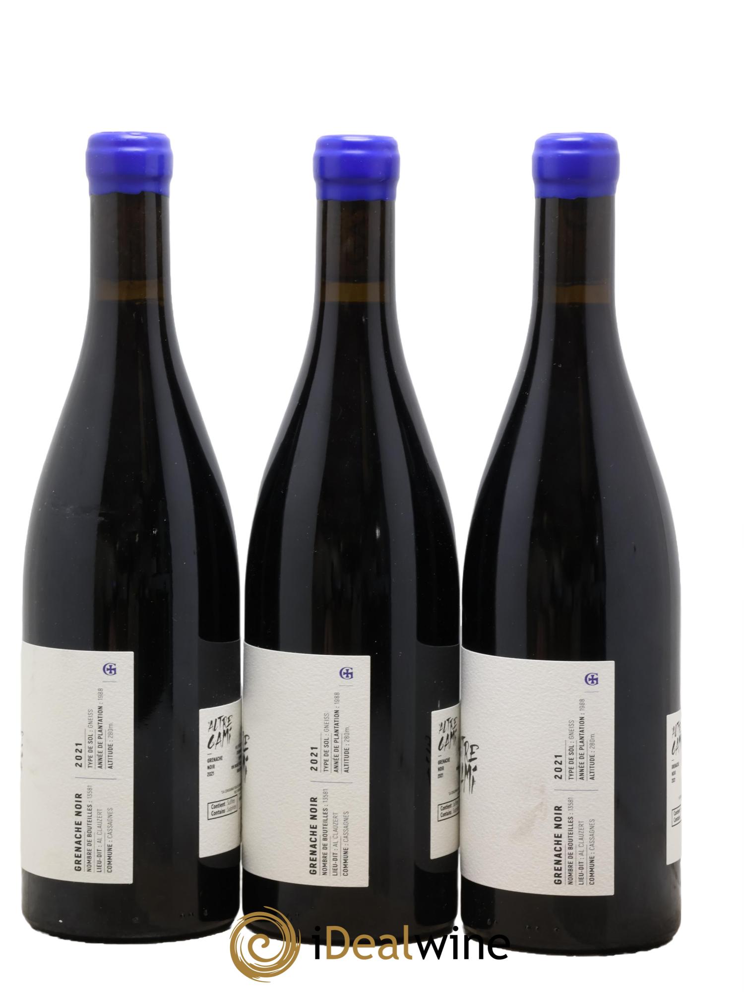 IGP Pays d'Oc (Vin de Pays d'Oc) Altre Cami Grenache Domaine Gayda 2021 - Lot of 3 bottles - 1