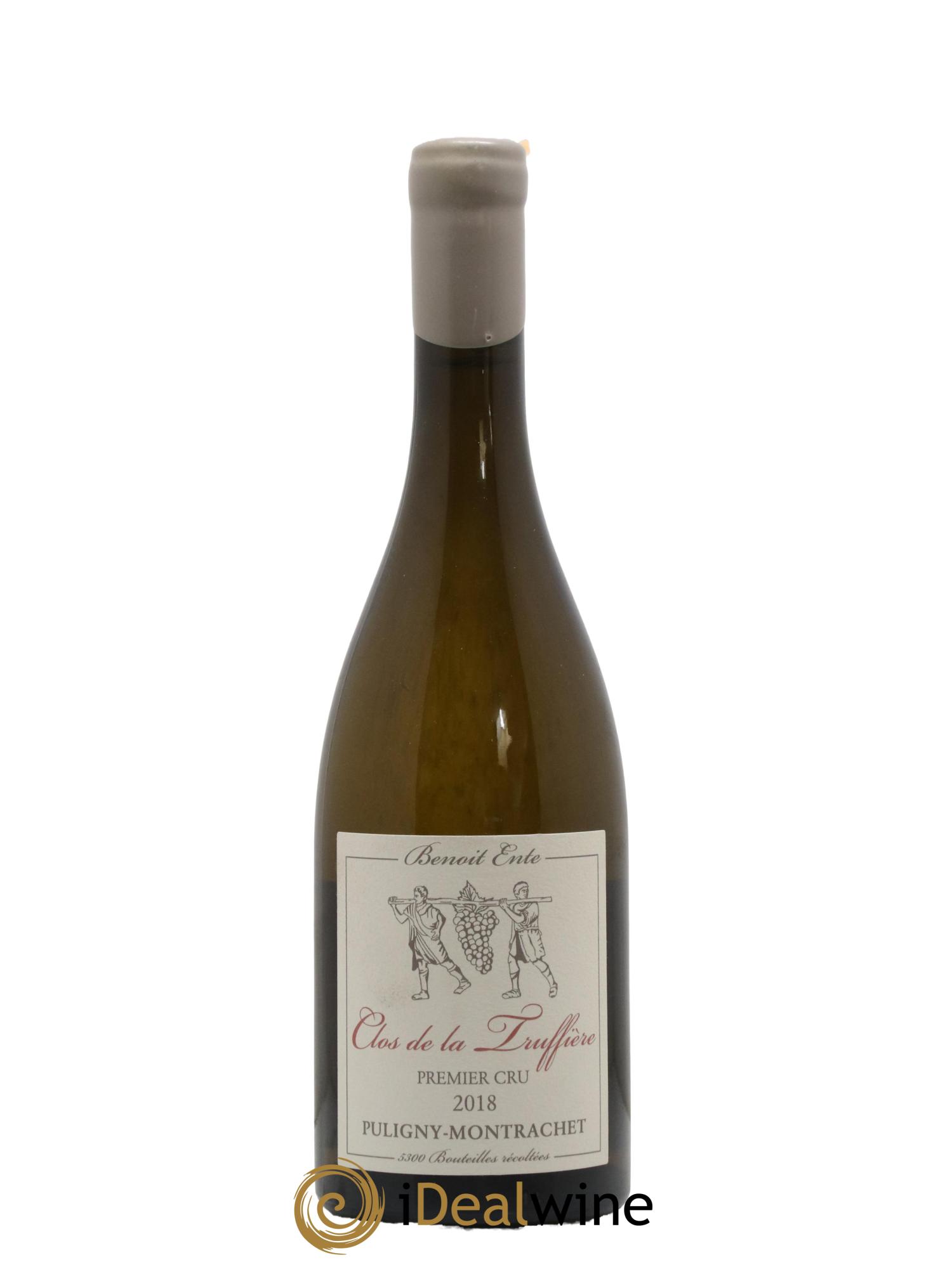 Puligny-Montrachet 1er Cru Clos de la Truffière Benoit Ente 2018 - Lot de 1 bouteille - 0