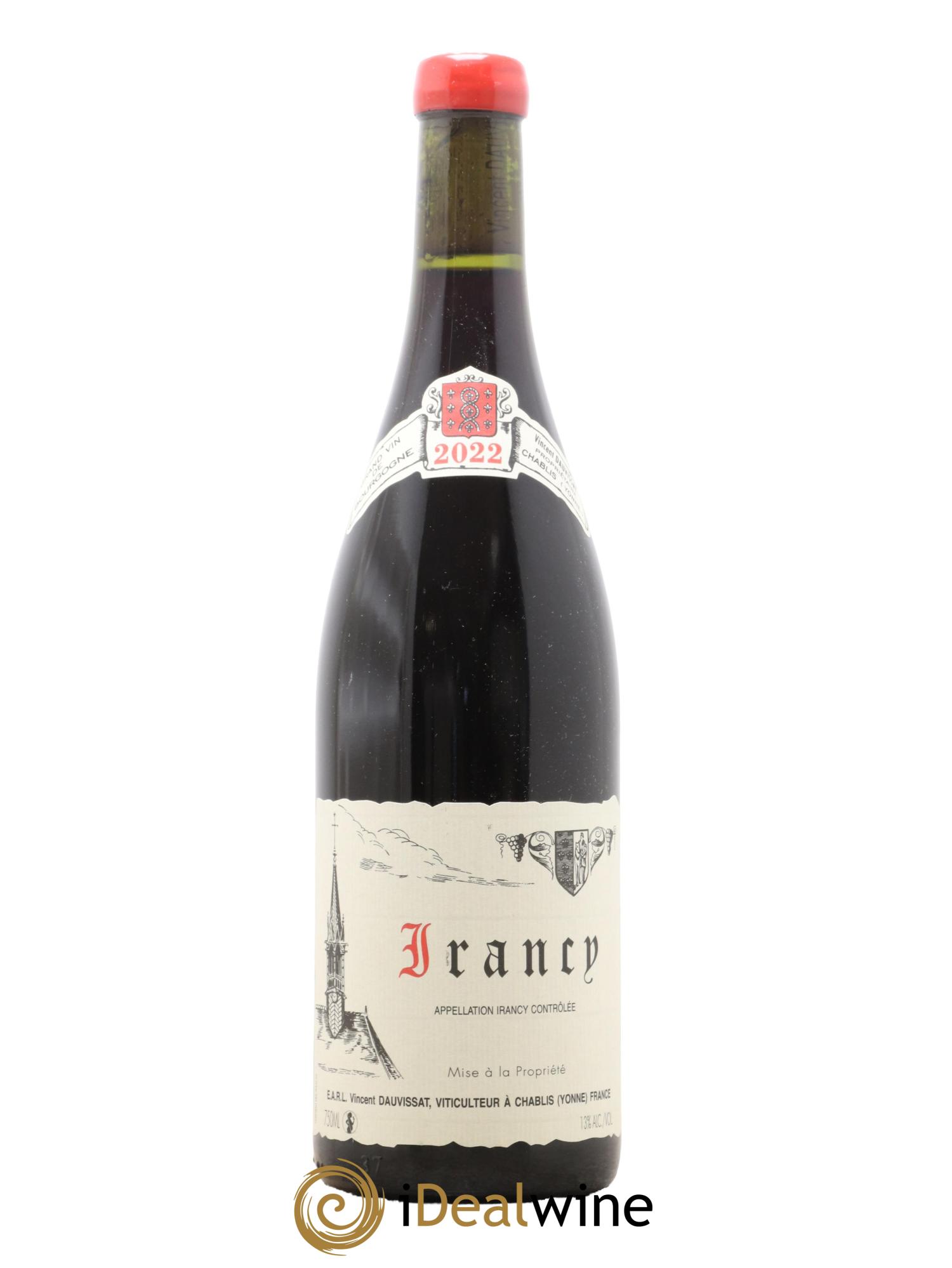 Irancy Vincent Dauvissat (Domaine) 2022 - Lot de 1 bouteille - 0