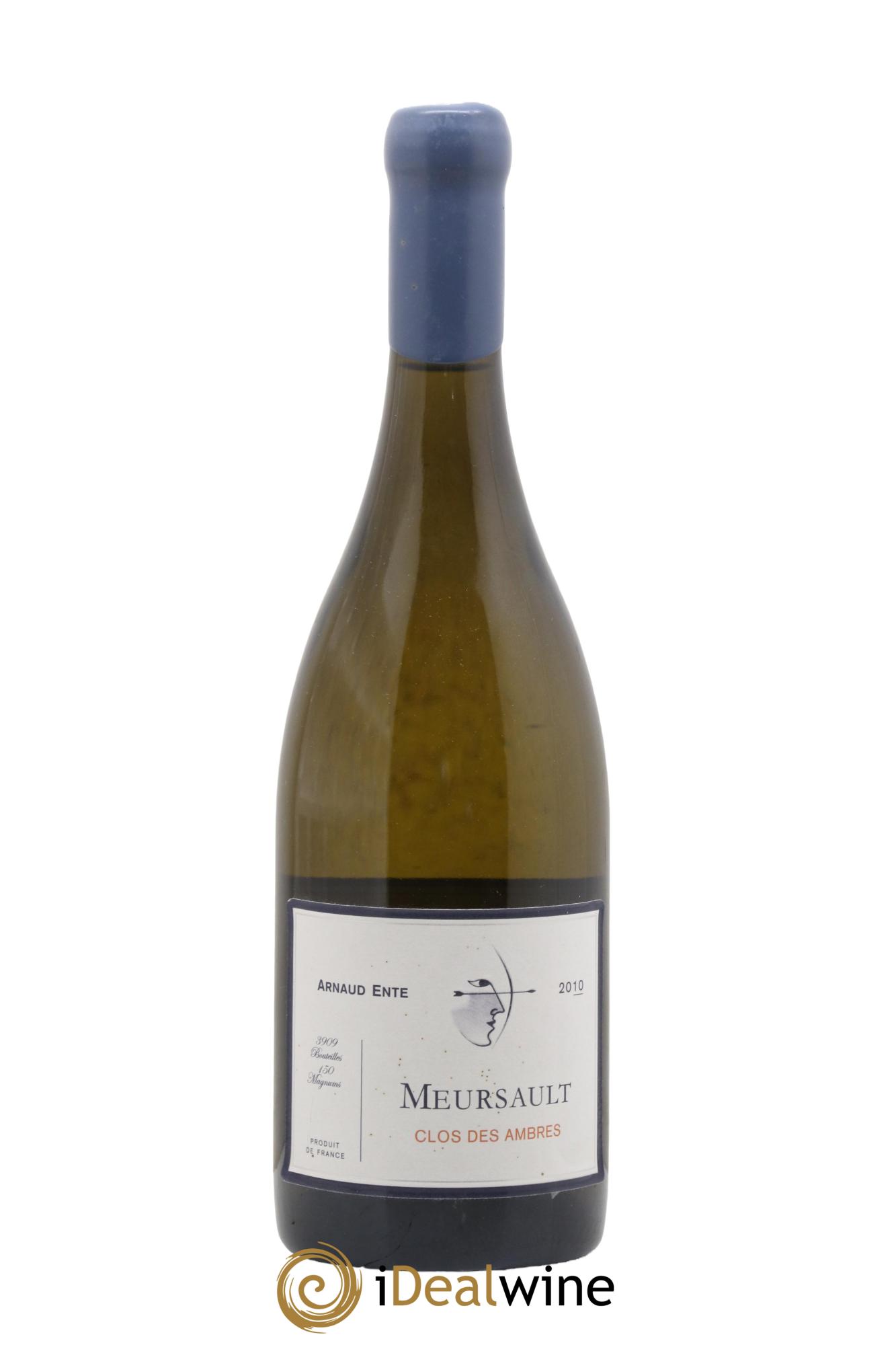 Meursault Clos des Ambres Arnaud Ente 2010 - Lot of 1 bottle - 0