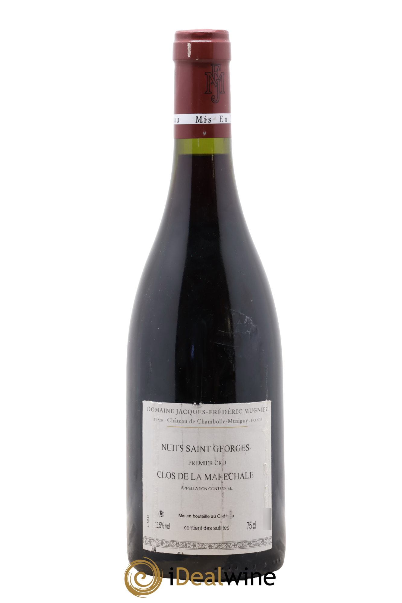 Nuits-Saint-Georges 1er Cru Clos de La Maréchale Jacques-Frédéric Mugnier 2013 - Lot de 1 bouteille - 1