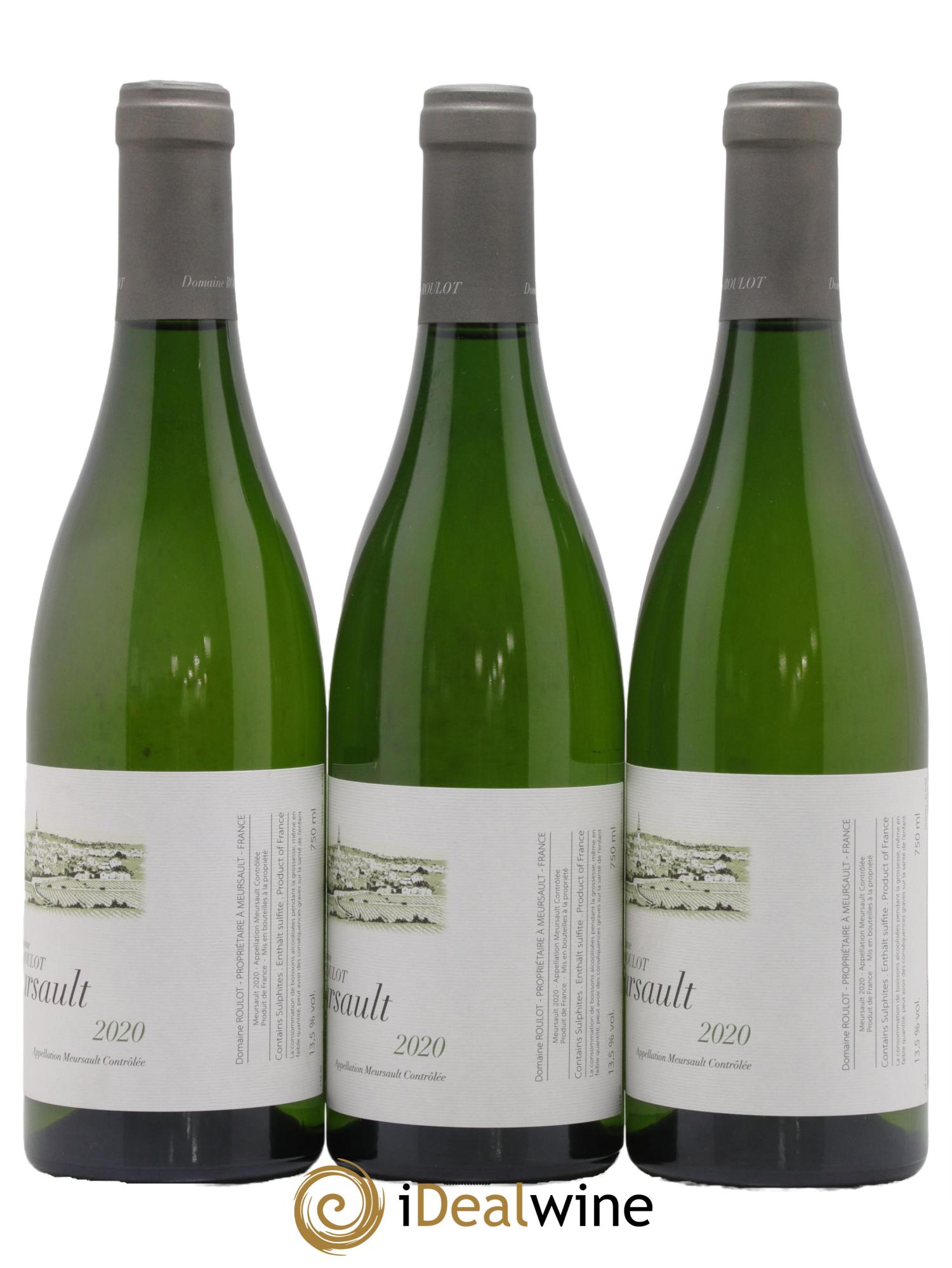 Meursault Roulot (Domaine) 2020 - Posten von 3 Flaschen - 1