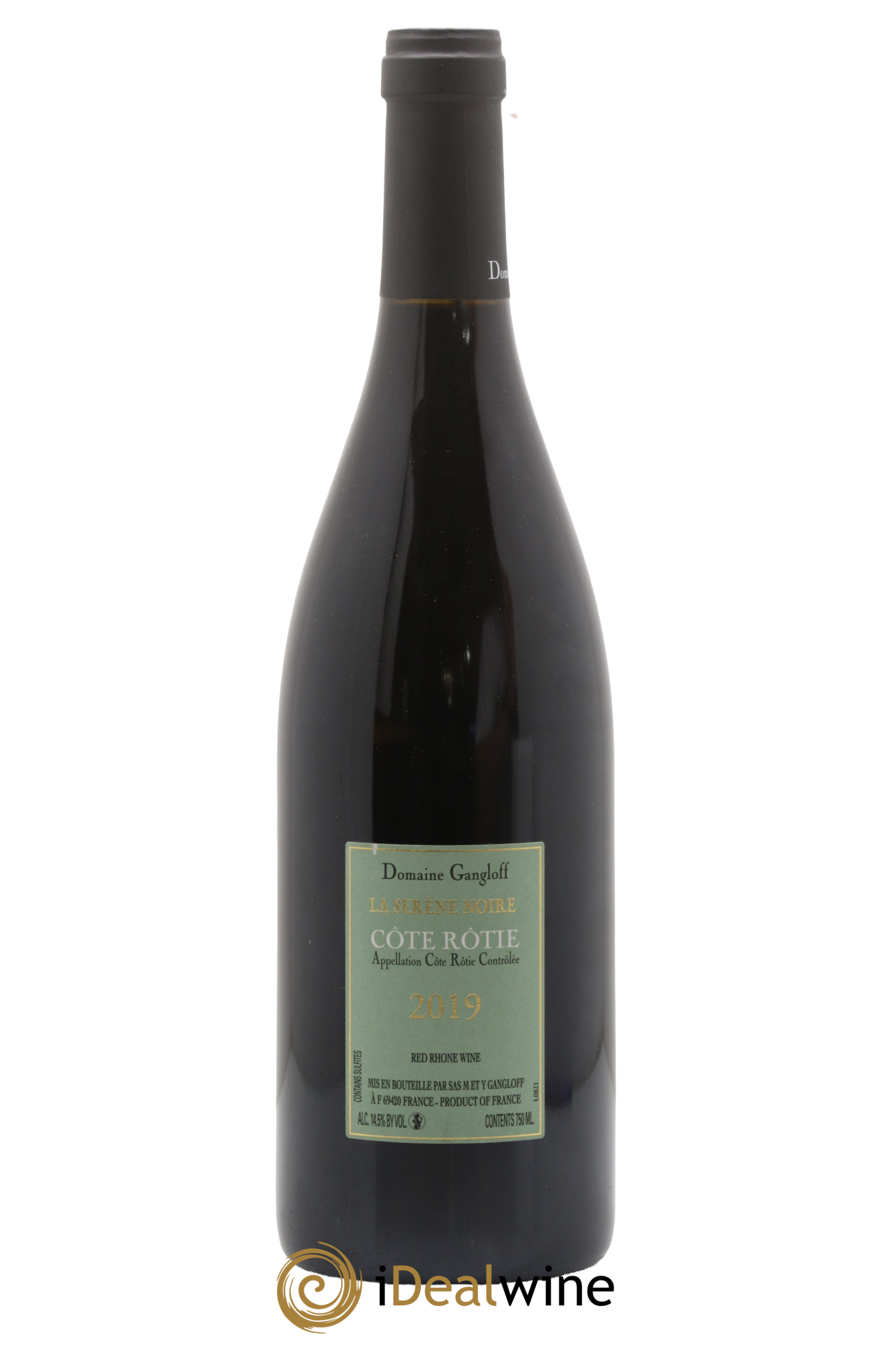 Côte-Rôtie La Sereine Noire Gangloff (Domaine) 2019 - Lot of 1 bottle - 1