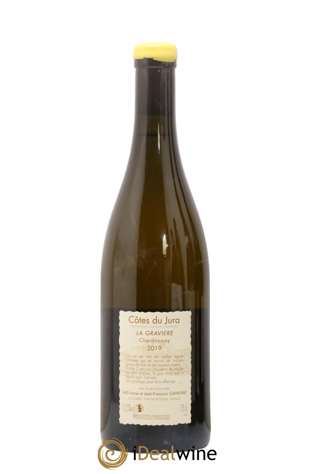 Côtes du Jura La Gravière Anne et Jean François Ganevat 2019 - Posten von 1 Flasche - 1