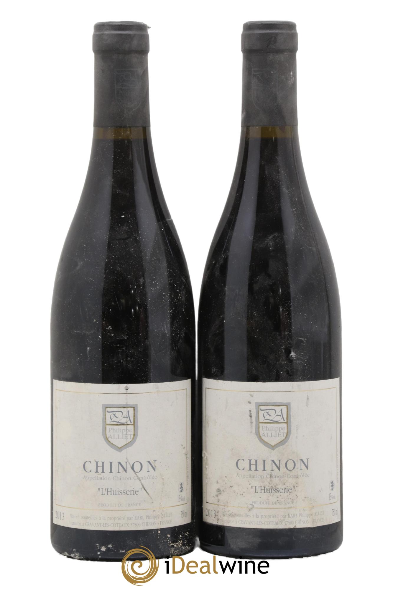 Chinon L'Huisserie Philippe Alliet 2013 - Posten von 2 Flaschen - 0