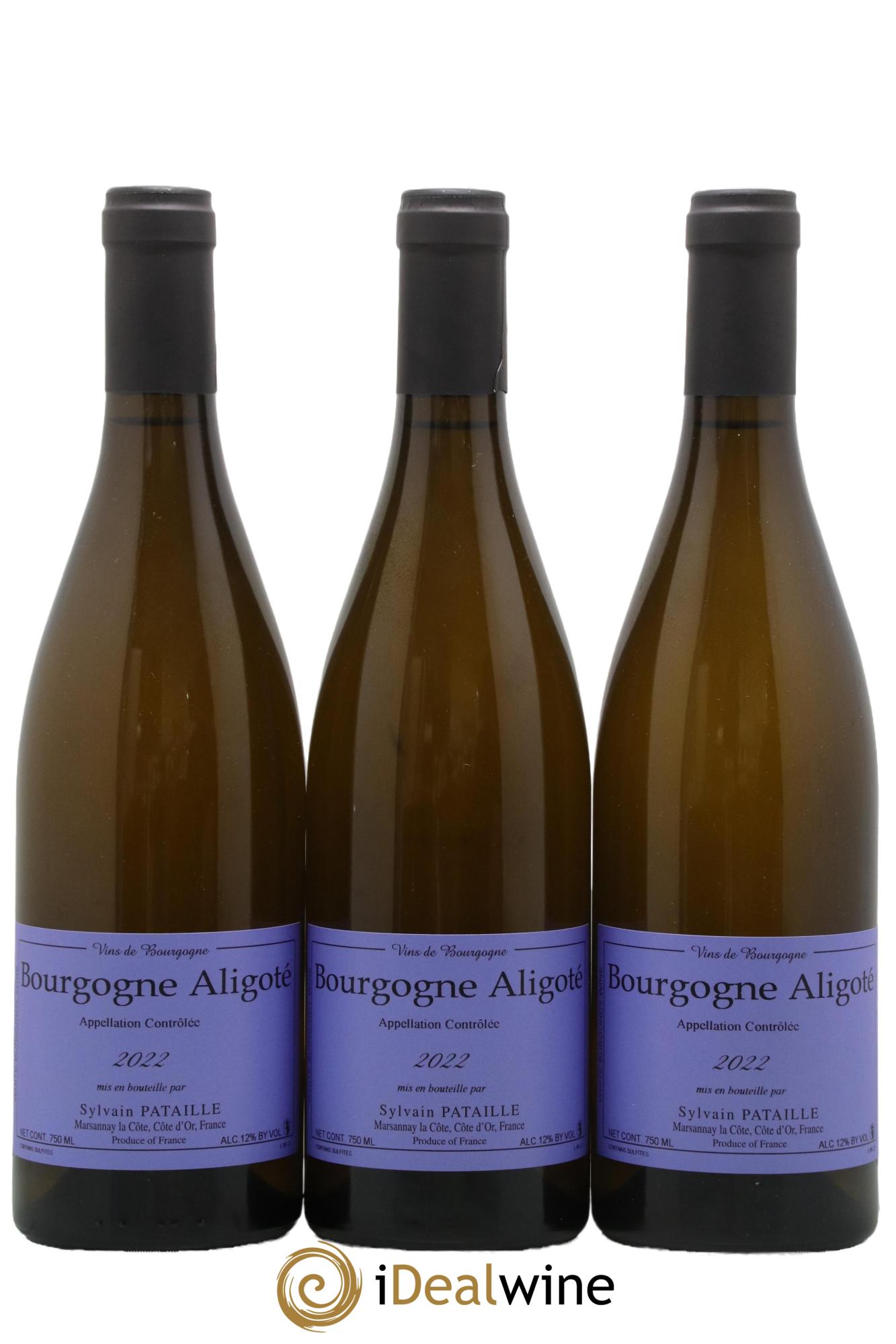 Bourgogne Aligoté Sylvain Pataille (Domaine) 2022 - Lot de 3 bouteilles - 0