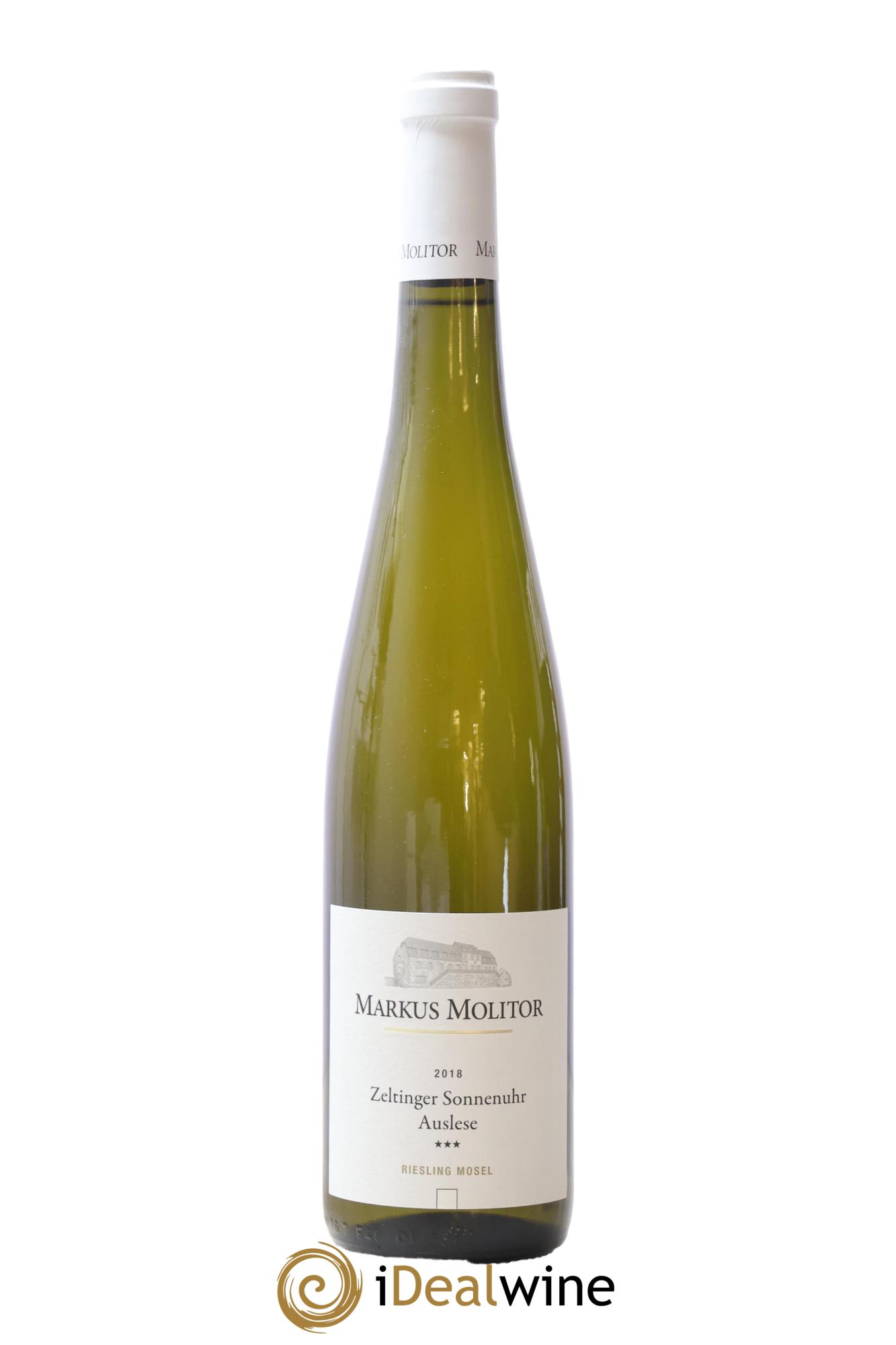 Riesling Markus Molitor Zeltinger Sonnenuhr Auslese °°° White Capsule 2018 - Lotto di 1 bottiglia - 0